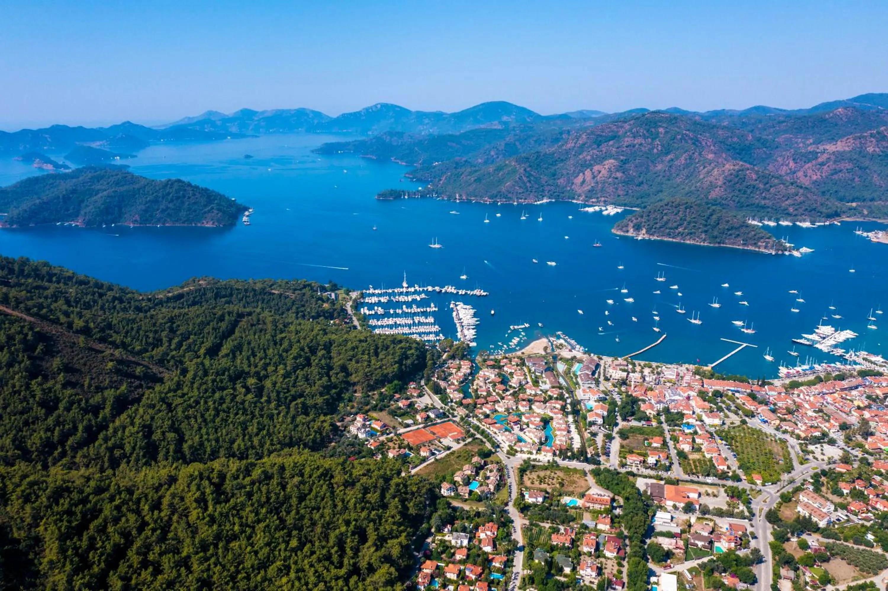 Bird's eye view in Mesken Inn Göcek Hotel