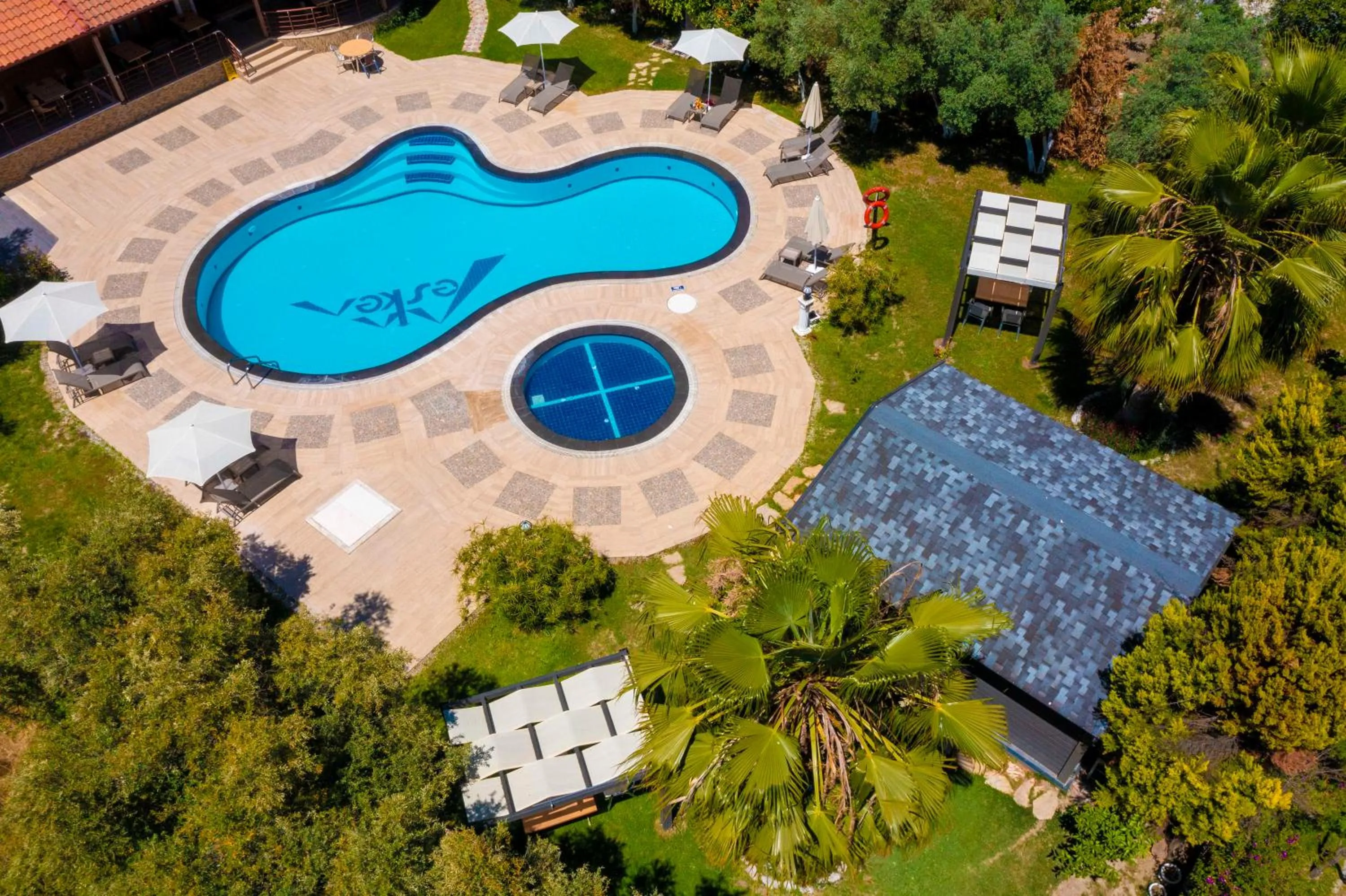 Bird's eye view in Mesken Inn Göcek Hotel