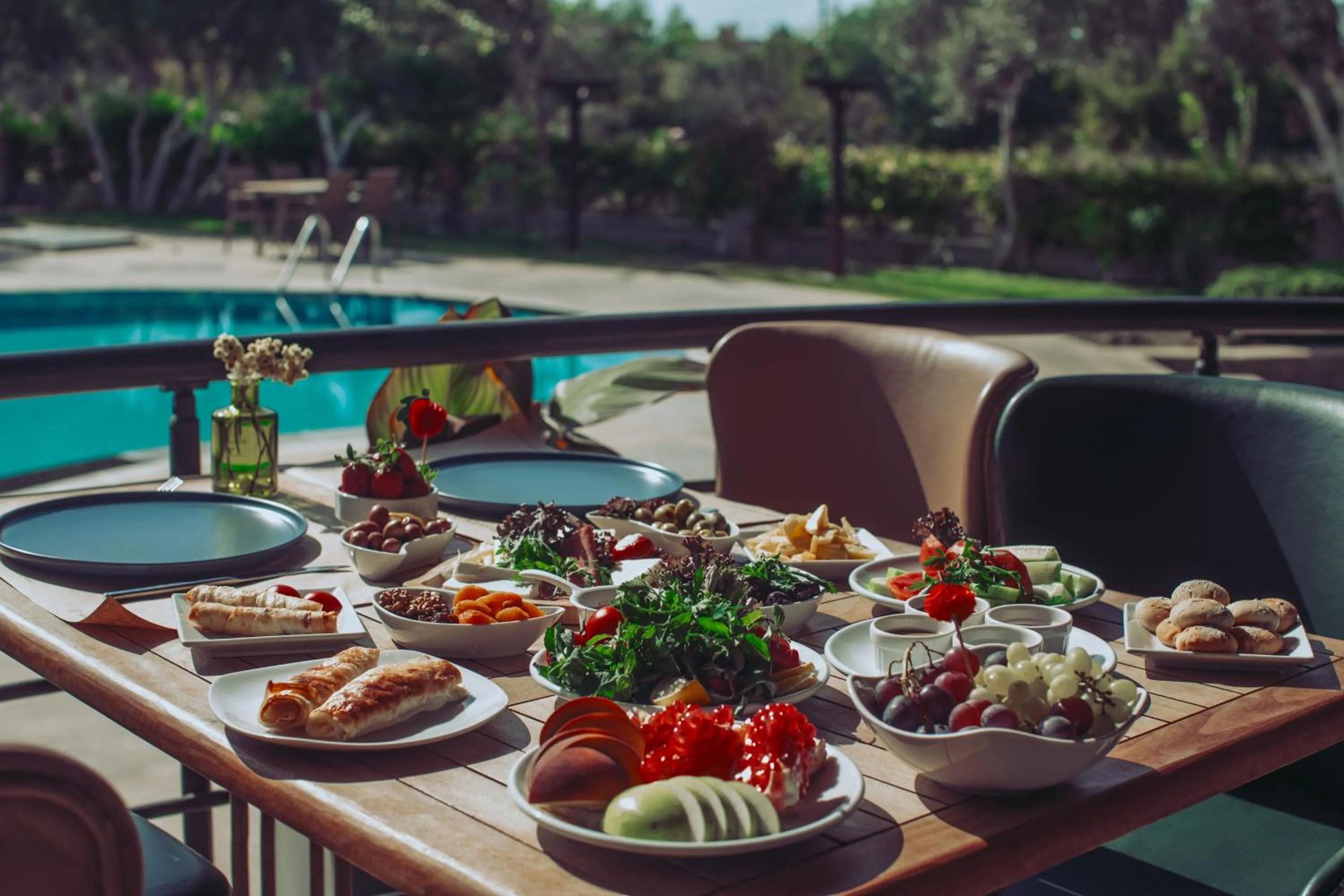 Breakfast in Mesken Inn Göcek Hotel