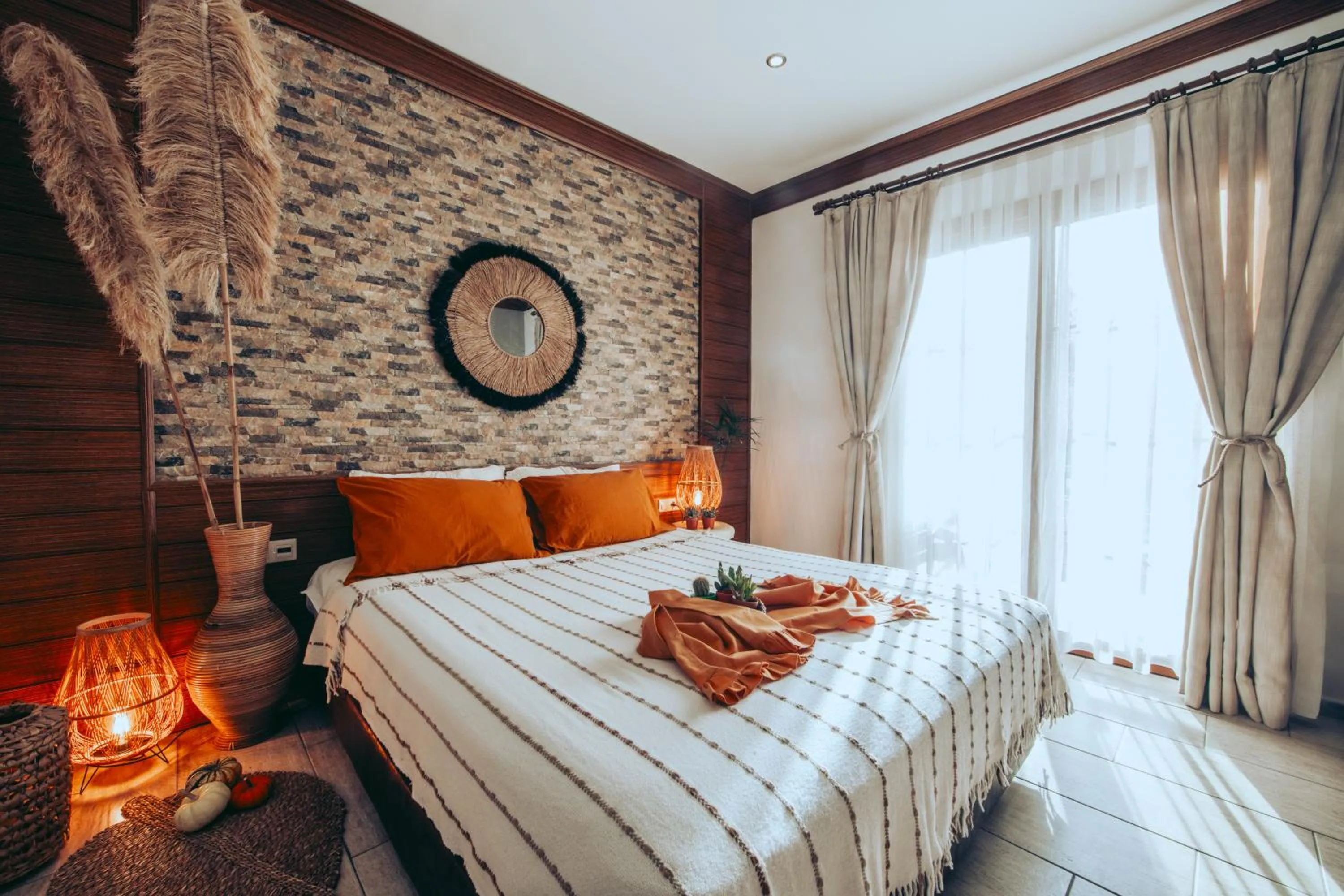 Bedroom, Bed in Mesken Inn Göcek Hotel