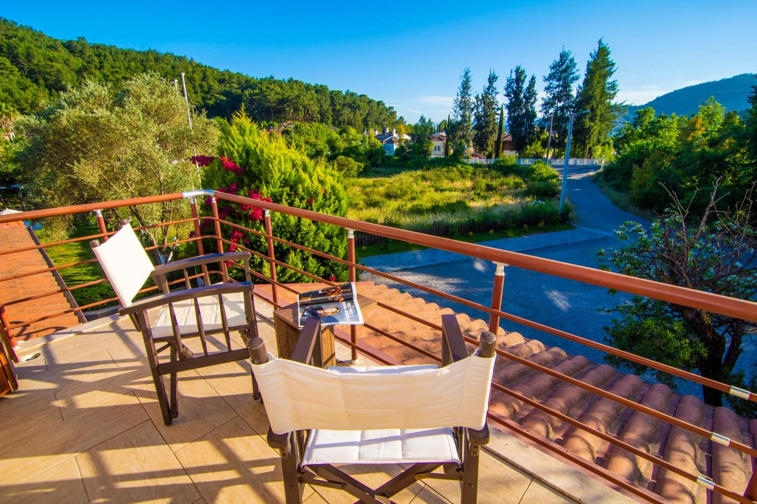 Balcony/Terrace in Mesken Inn Göcek Hotel