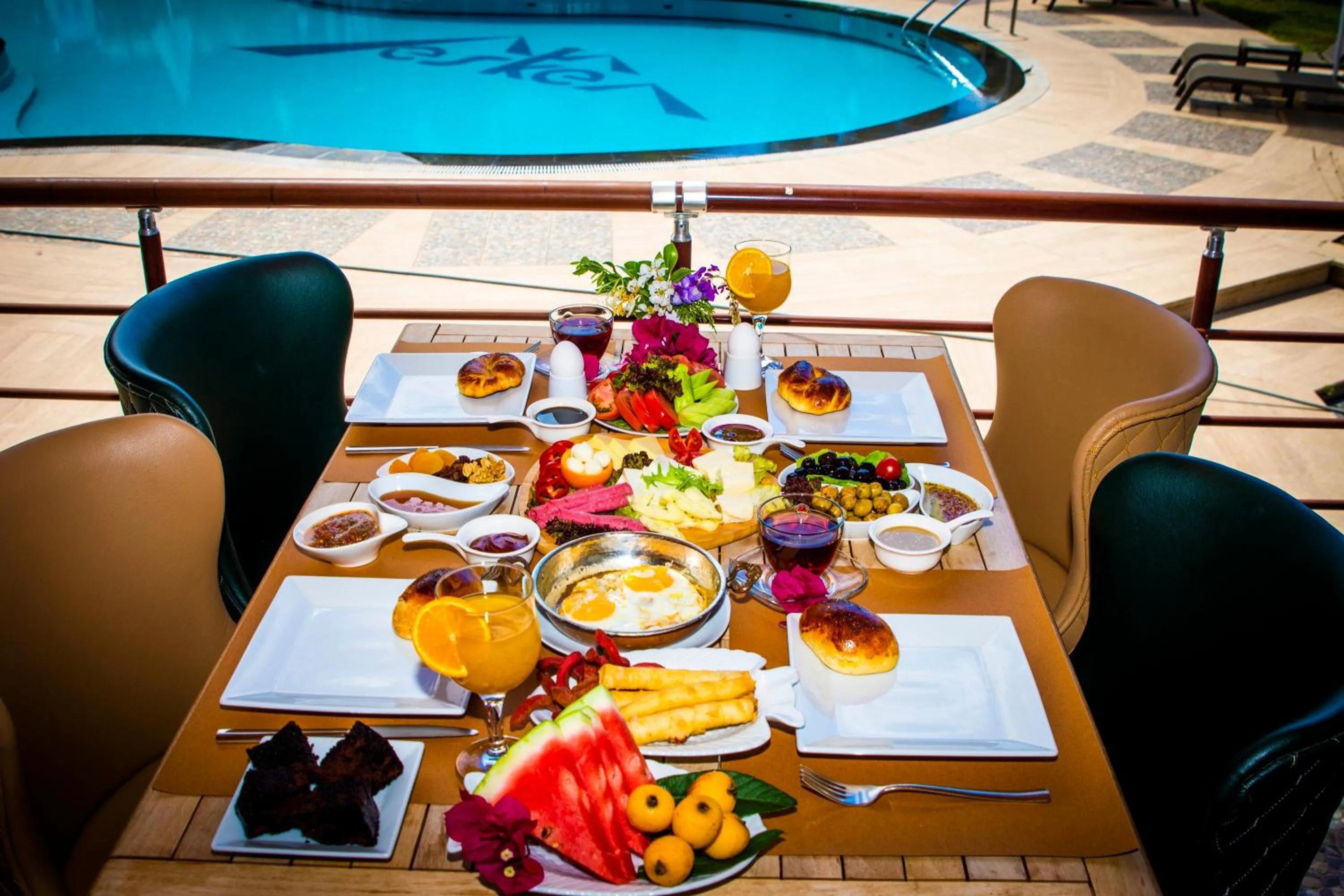 Breakfast in Mesken Inn Göcek Hotel