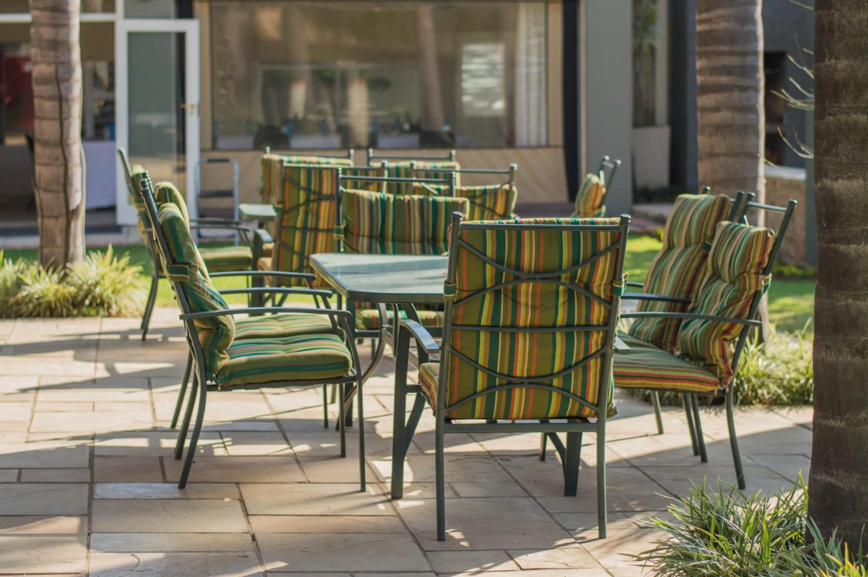 Garden in 314 on Clark Guest House