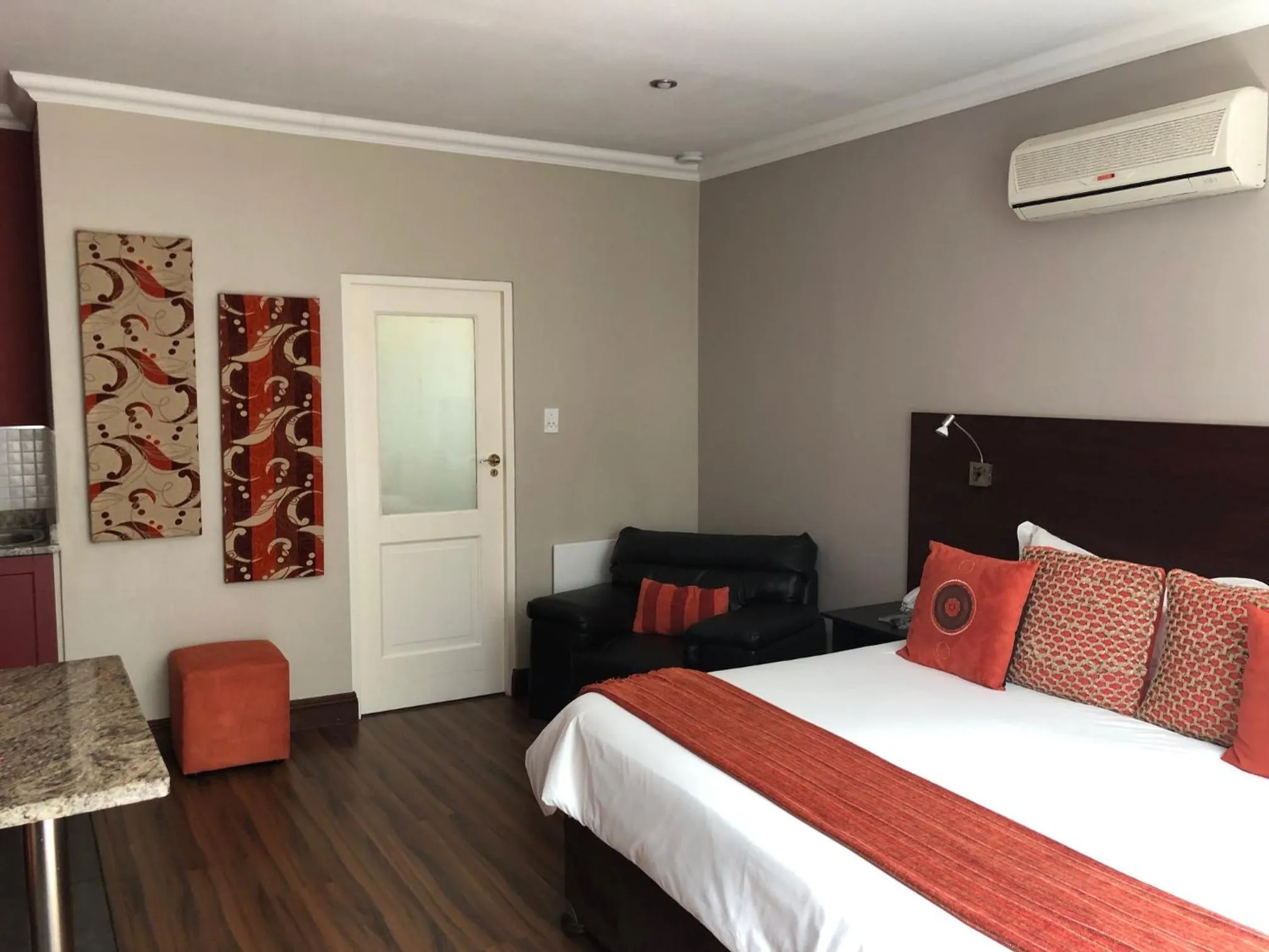 Bed in 314 on Clark Guest House