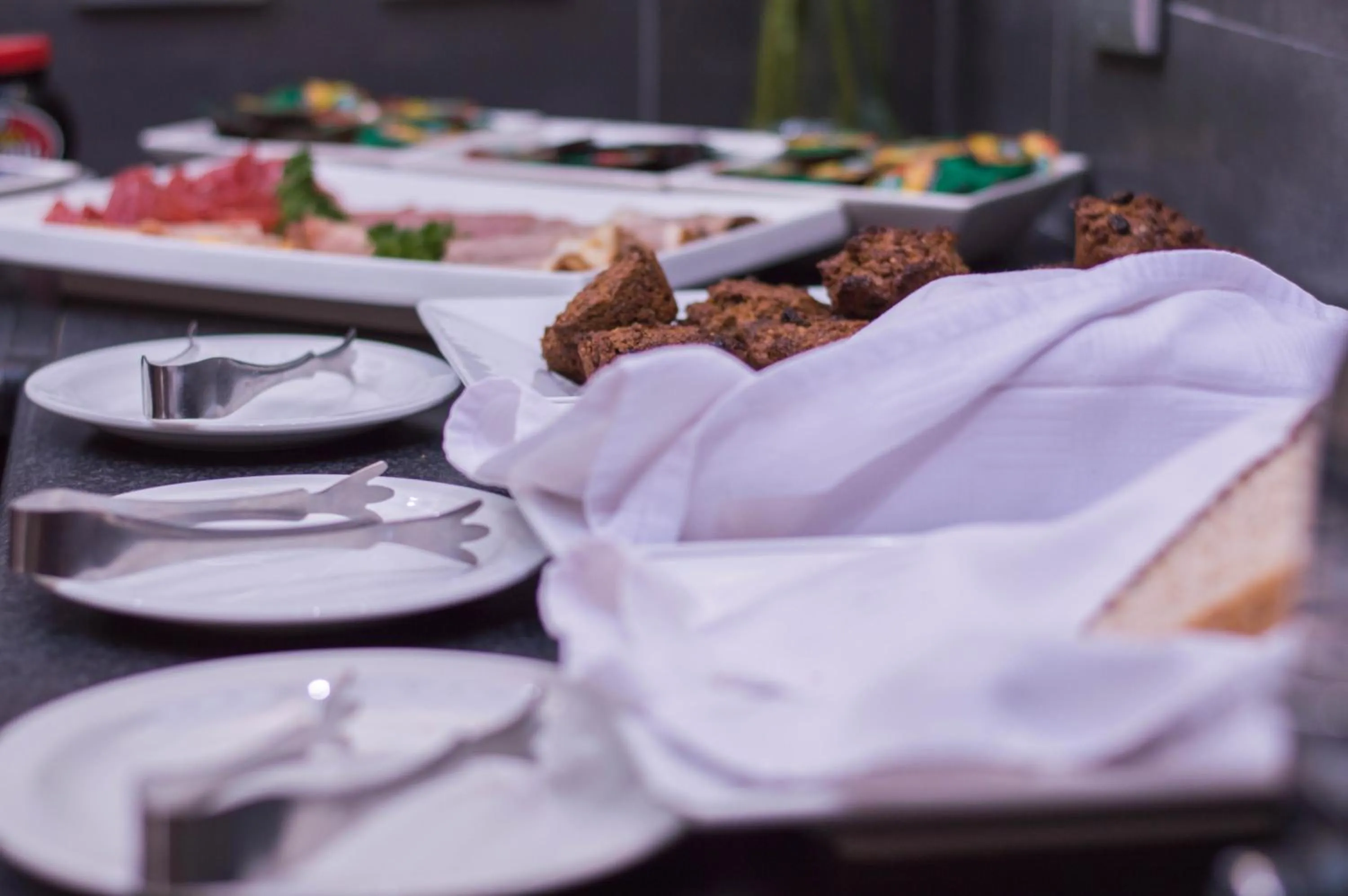 Buffet breakfast in 314 on Clark Guest House