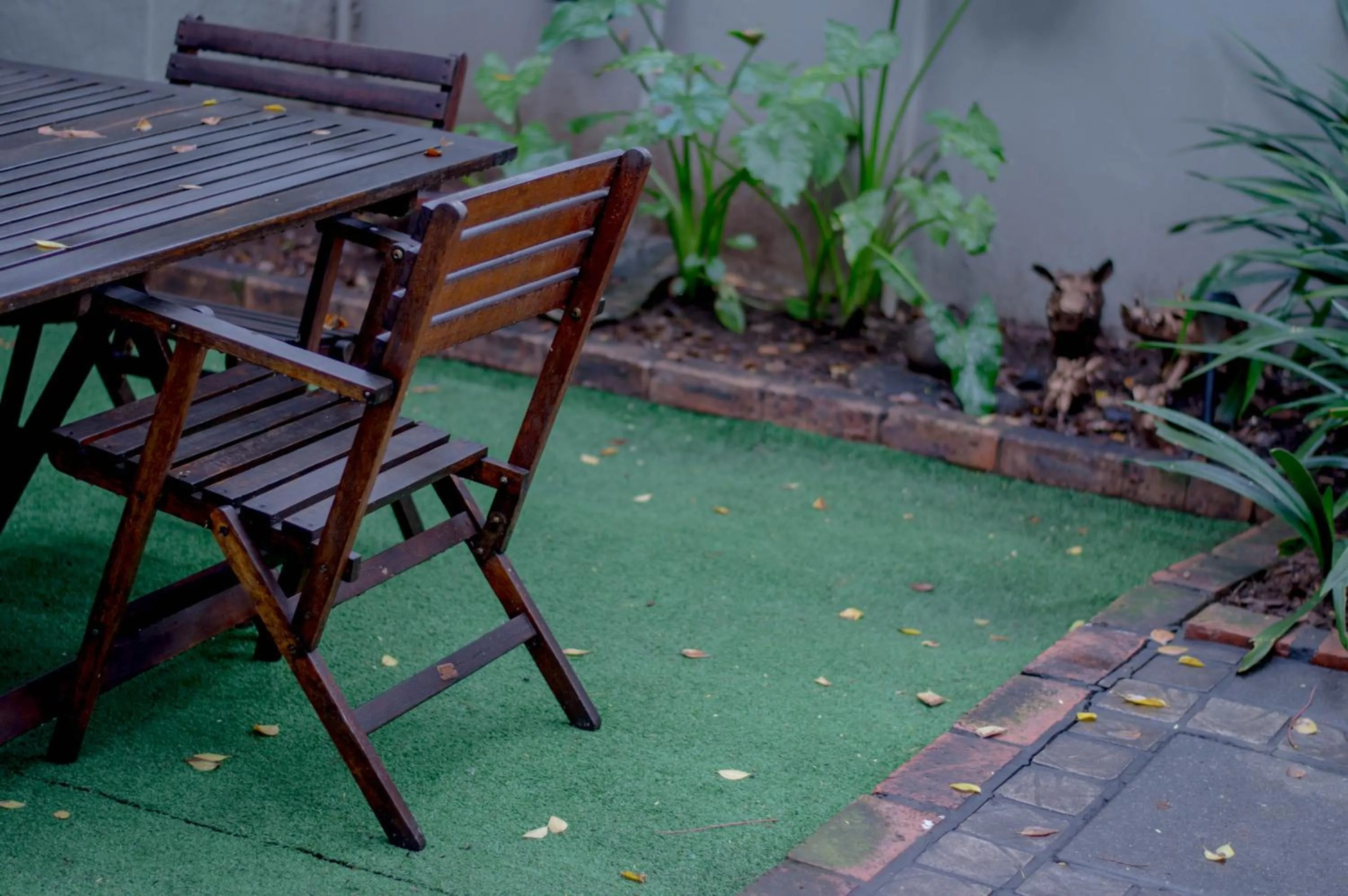 Patio in 314 on Clark Guest House