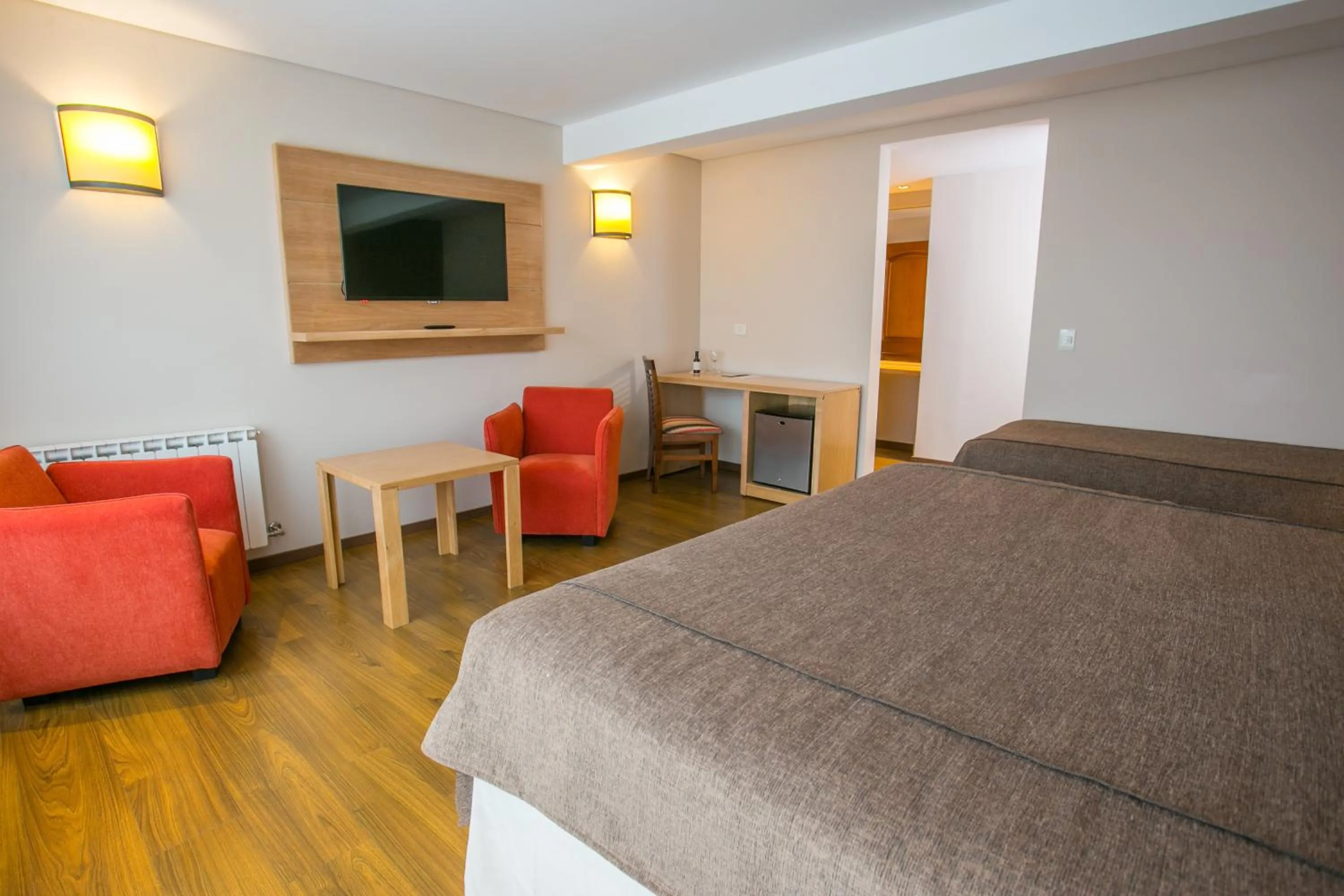 Decorative detail, Bed in Hotel Ayres Del Nahuel