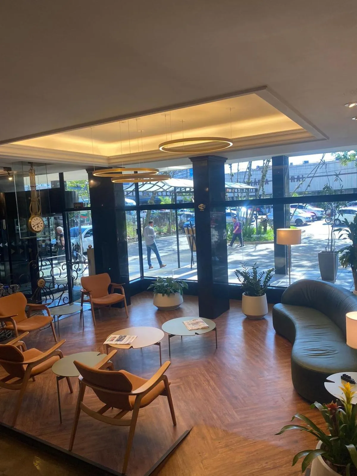 Communal lounge/ TV room in Ritter Hotéis