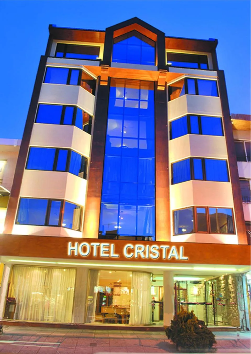 Property building in Hotel Cristal
