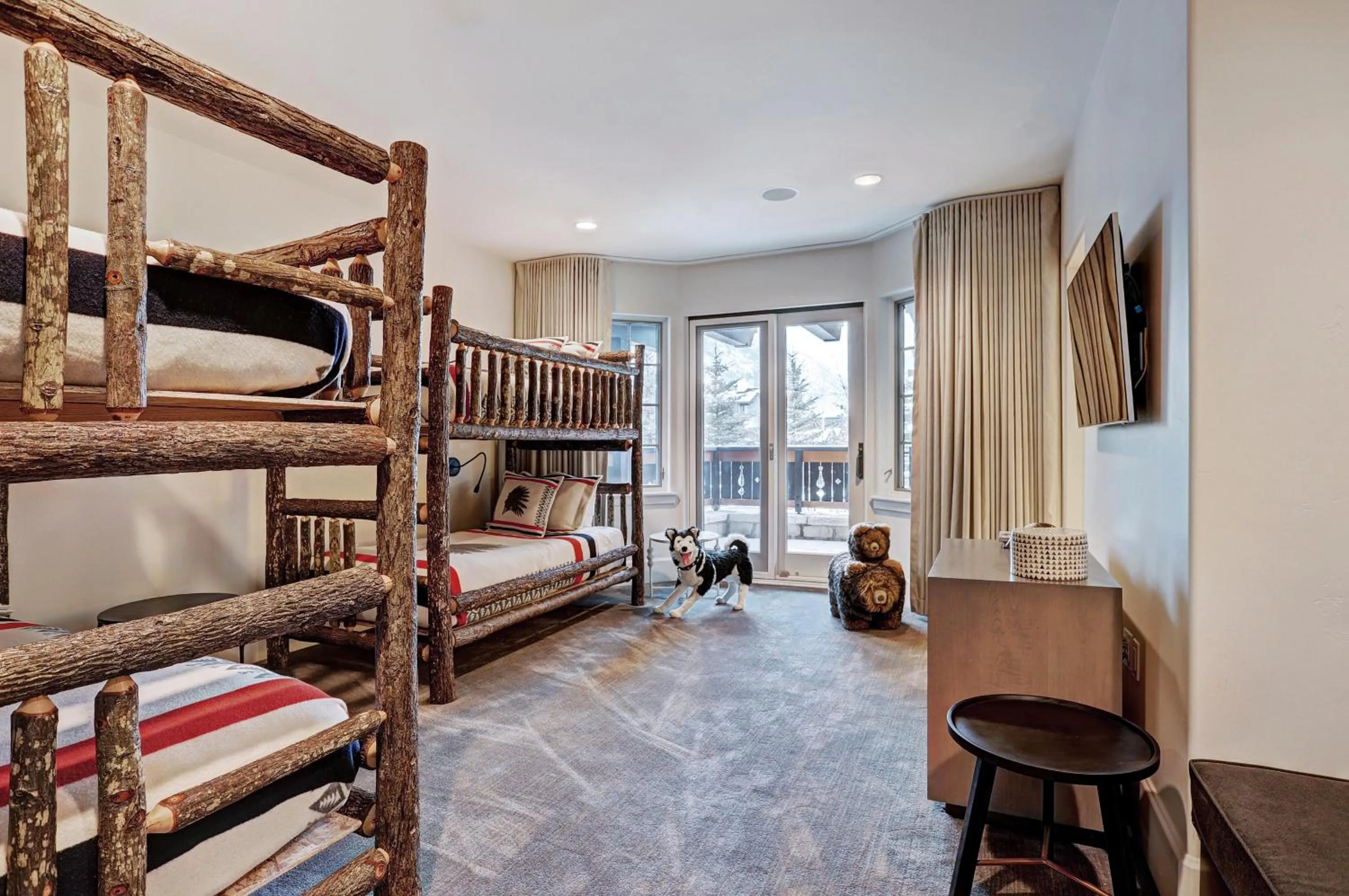 Bed in Lodge at Vail, A RockResort