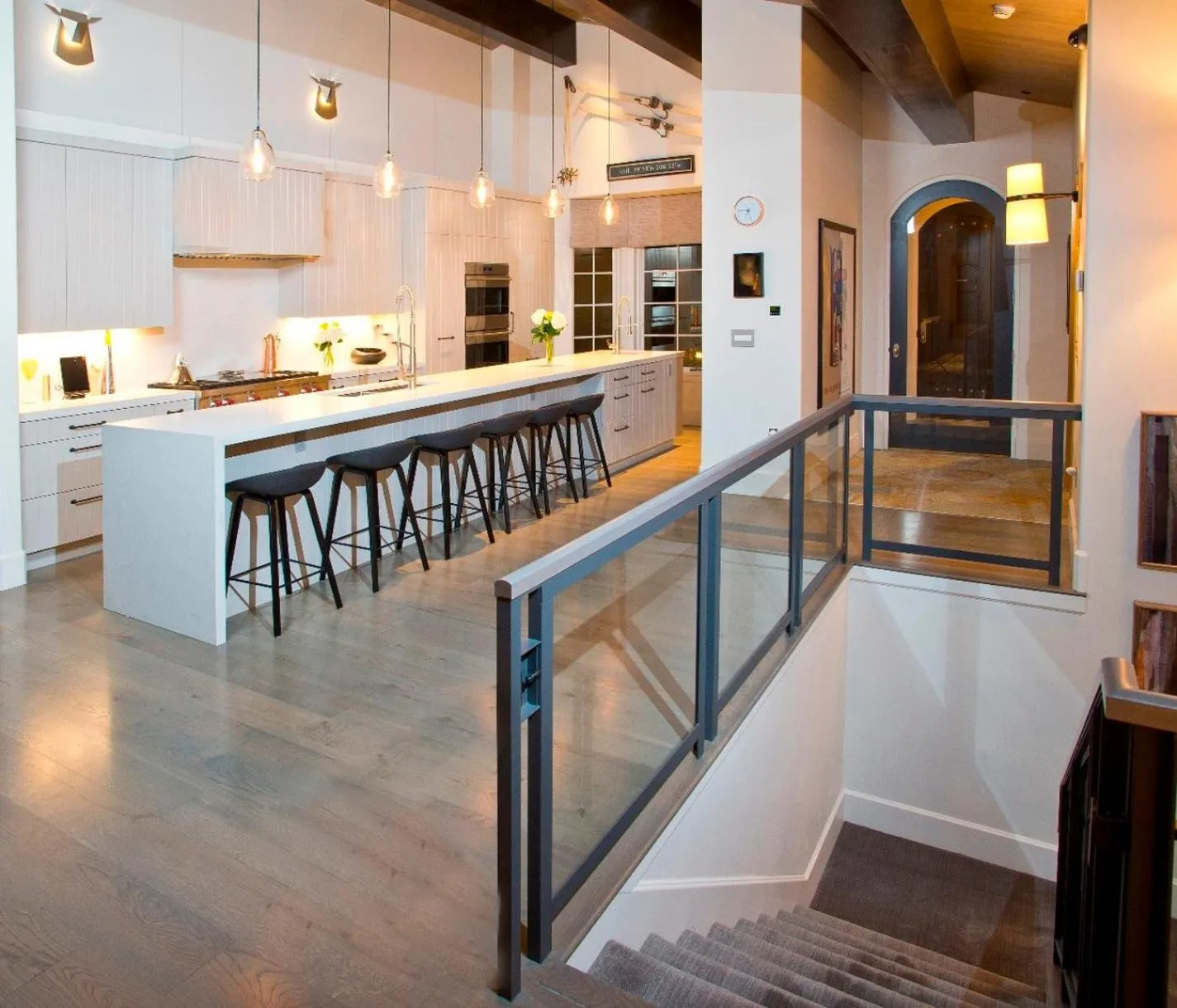 Communal kitchen in Lodge at Vail, A RockResort by Vail Resorts