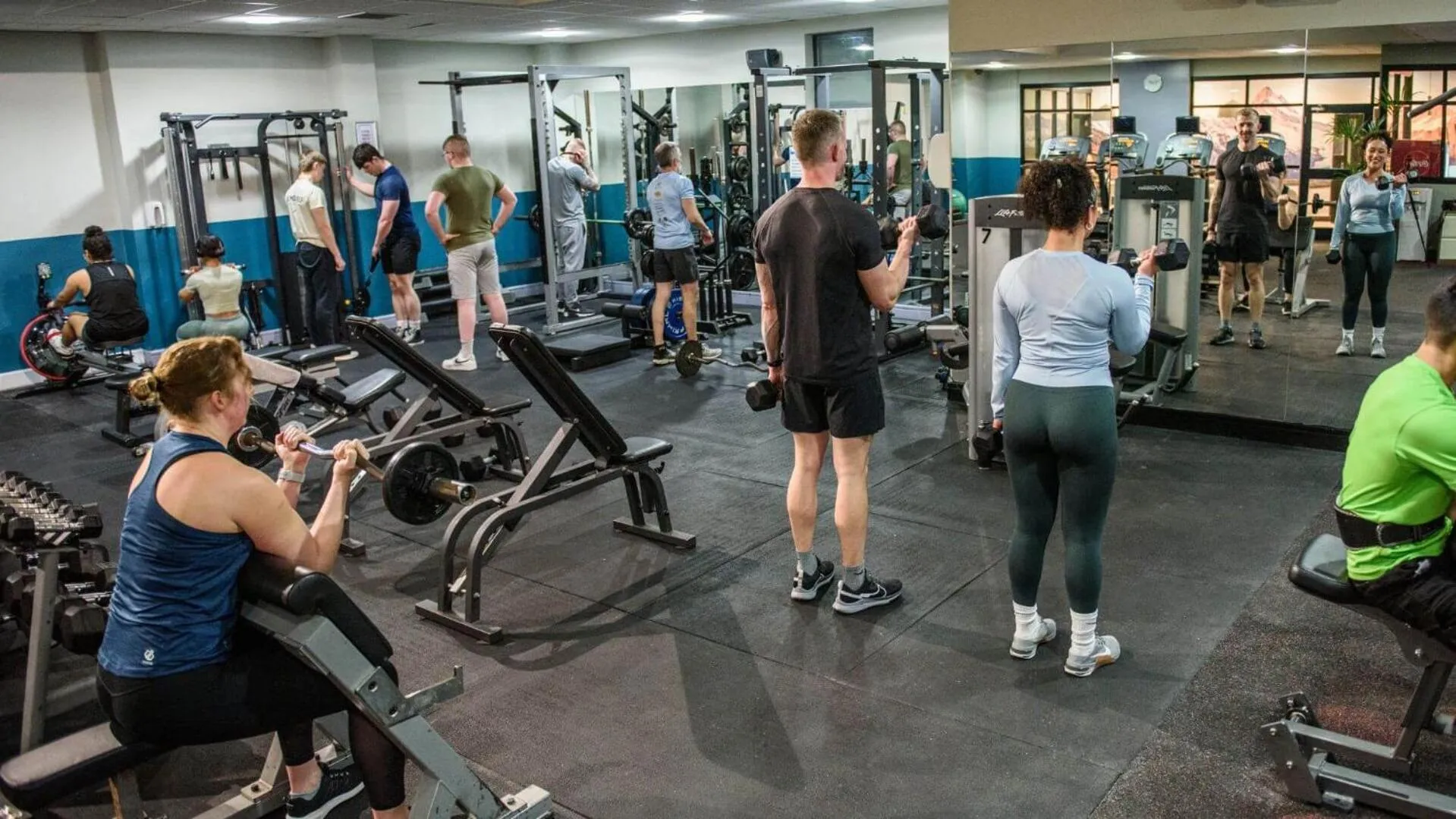 Fitness centre/facilities in Riverside Park Hotel