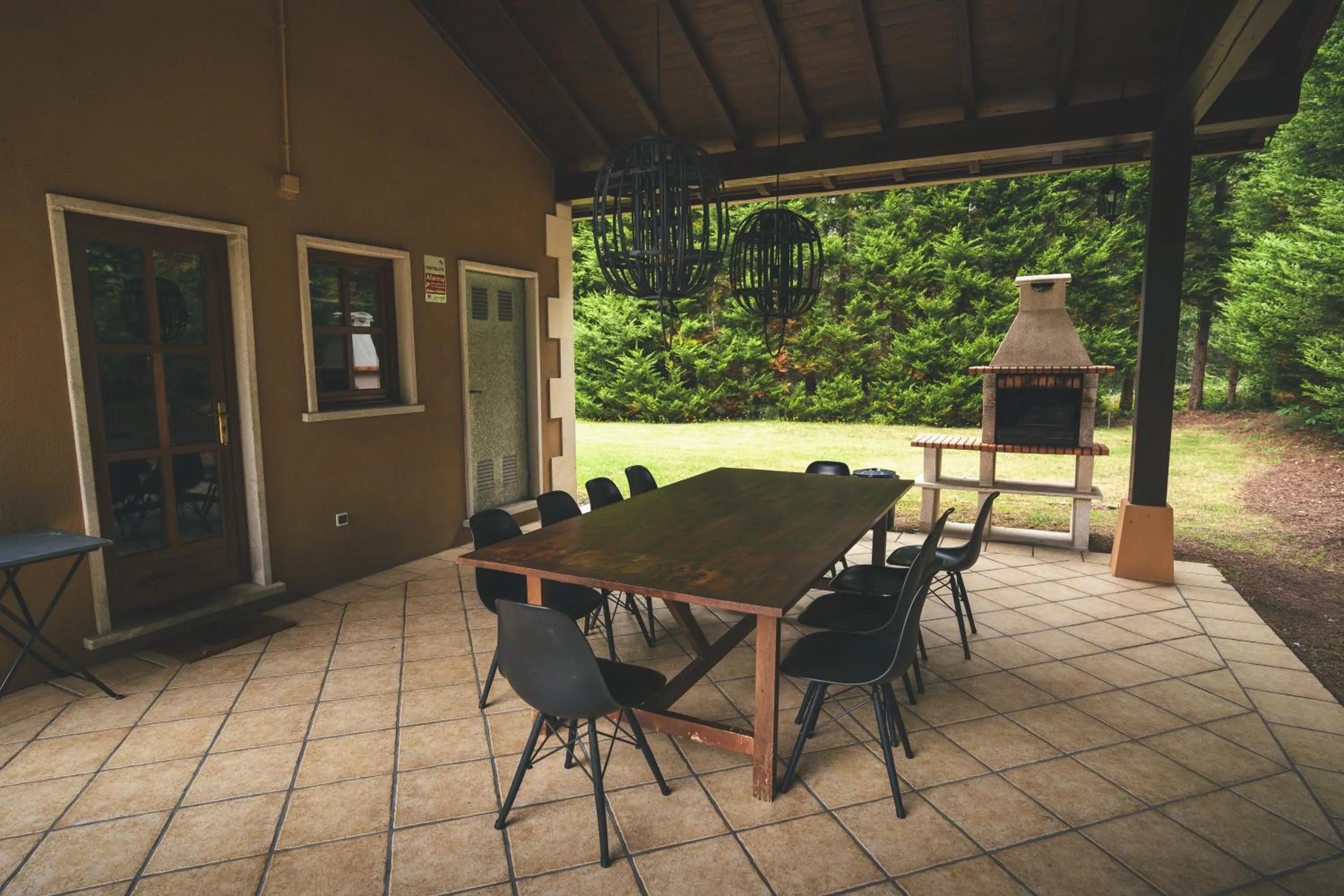 Patio in HolaCamp Camino
