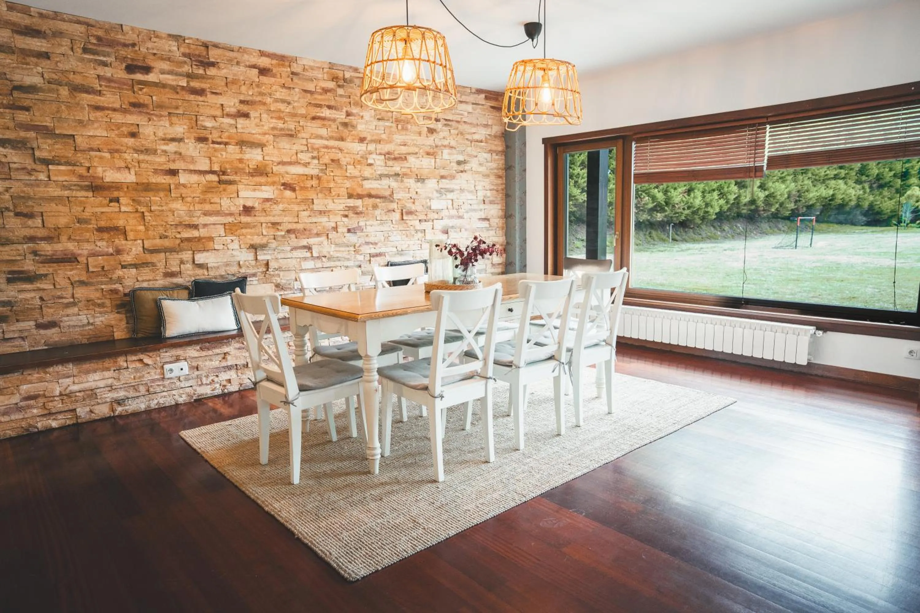 Dining area in HolaCamp Camino