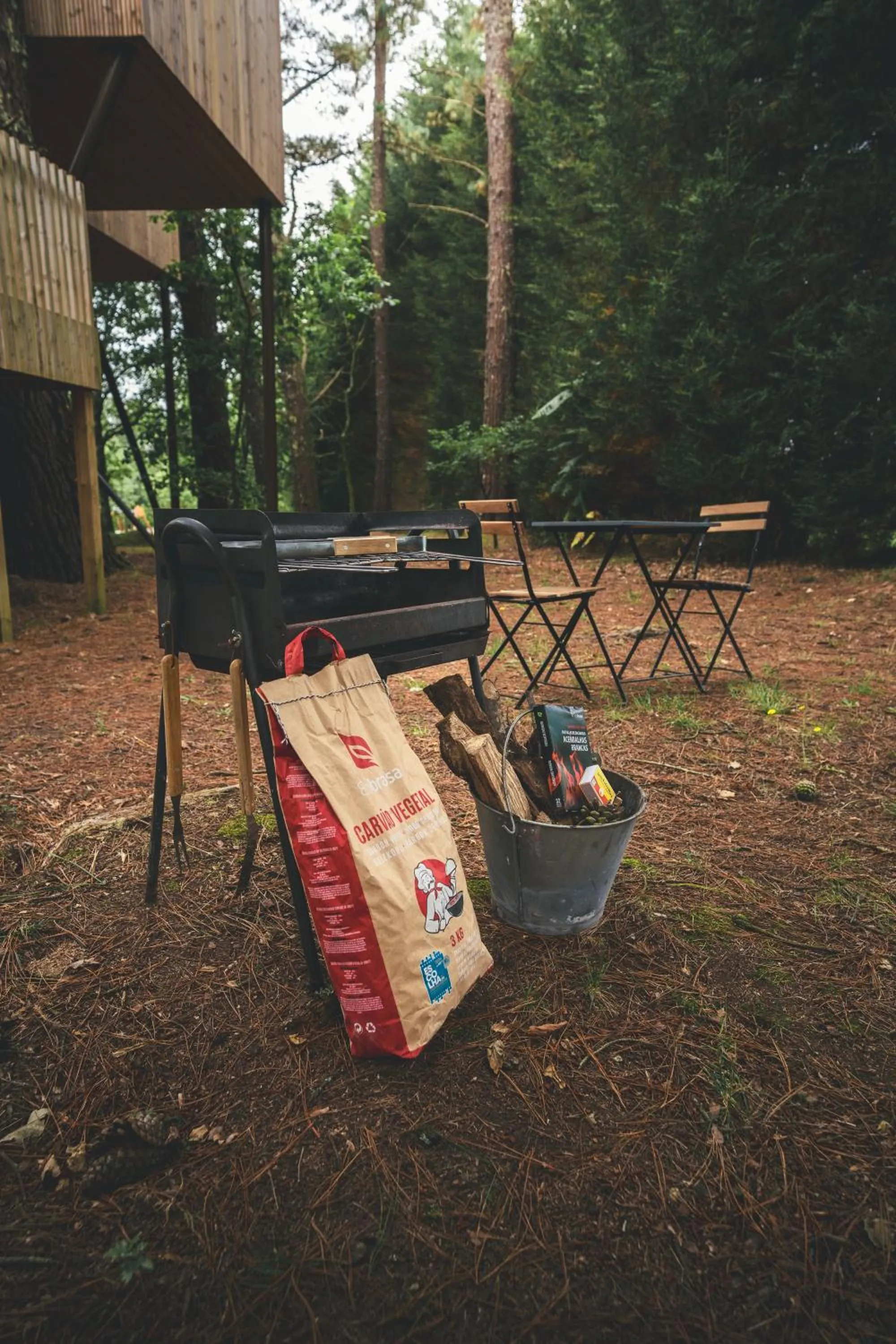 BBQ facilities in HolaCamp Camino