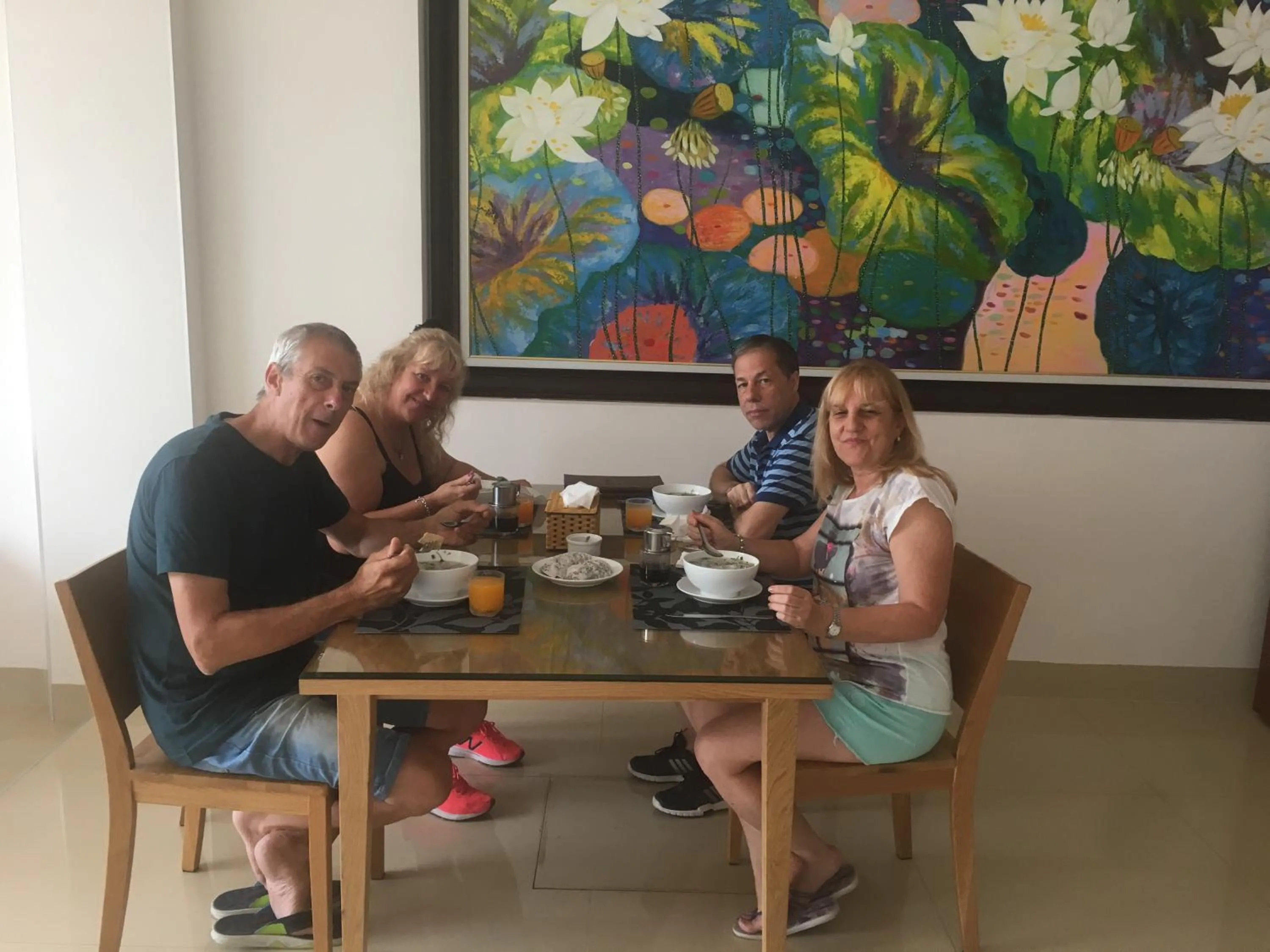 Asian breakfast in The Melbourne Hotel