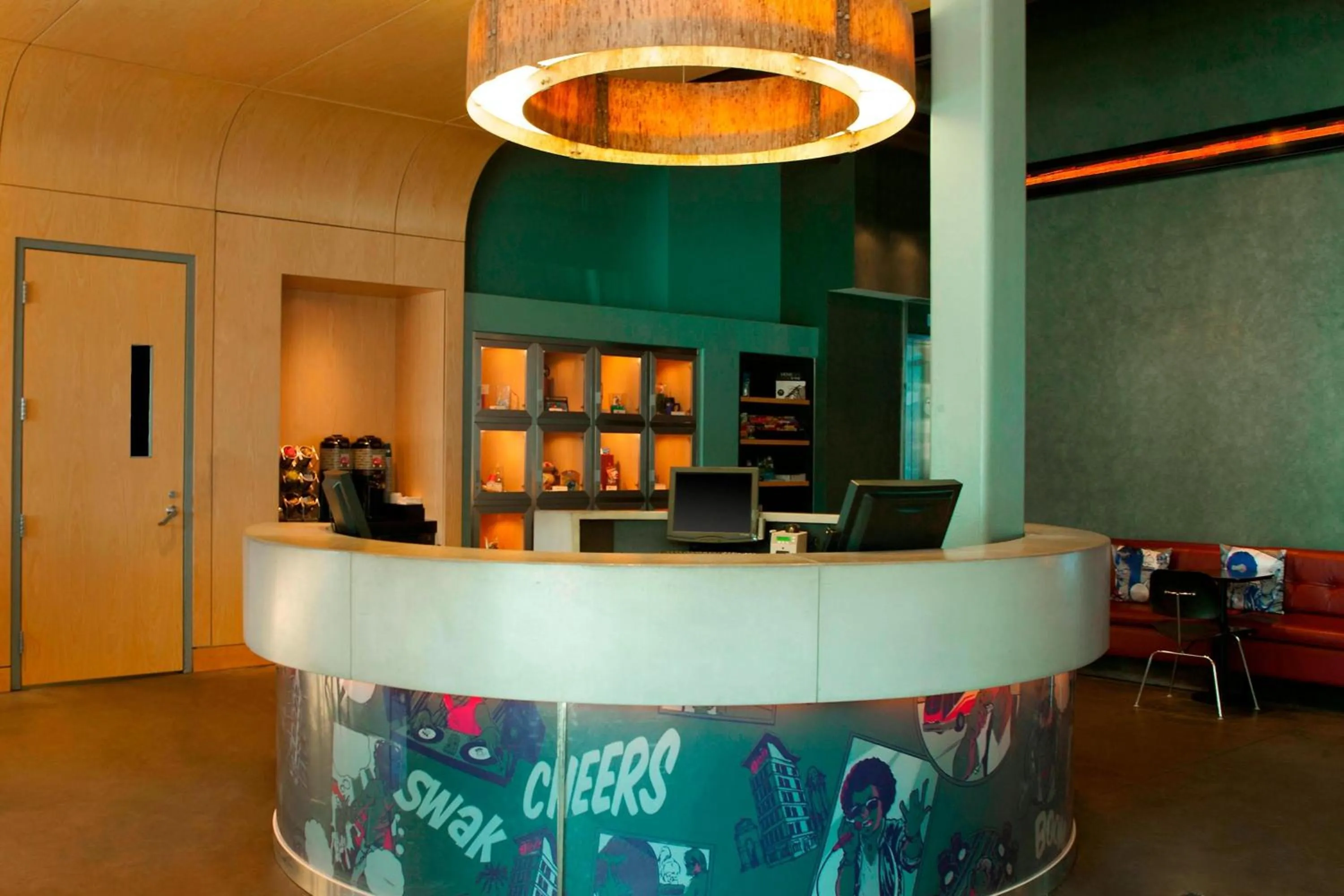 Lobby or reception in Aloft Minneapolis