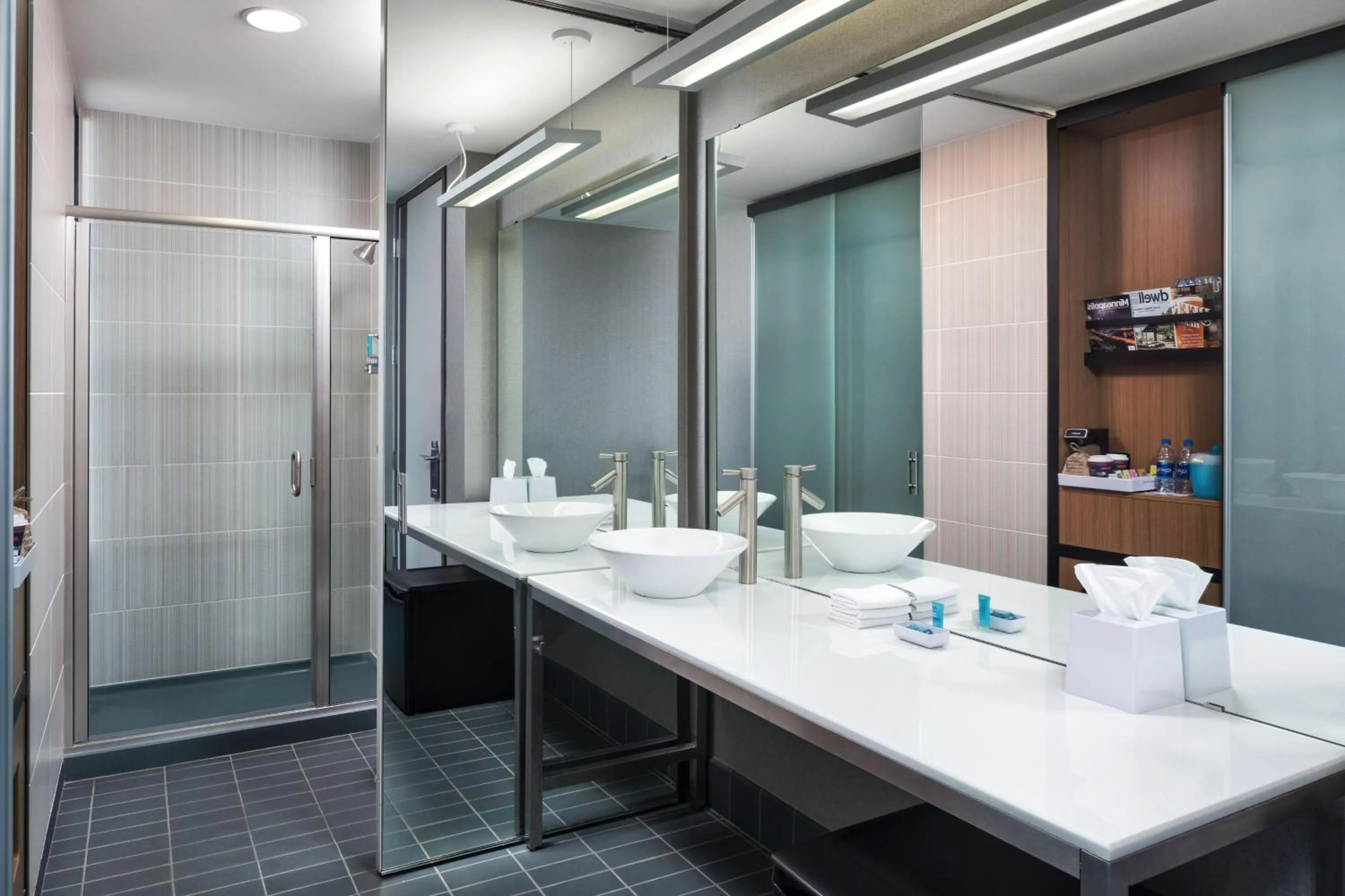 Bathroom in Aloft Minneapolis