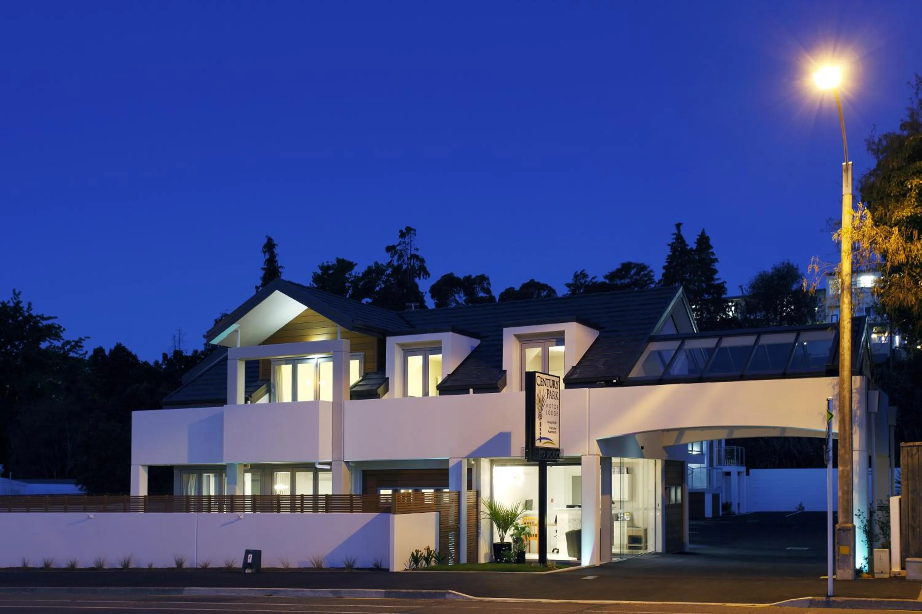 Property building in Century Park