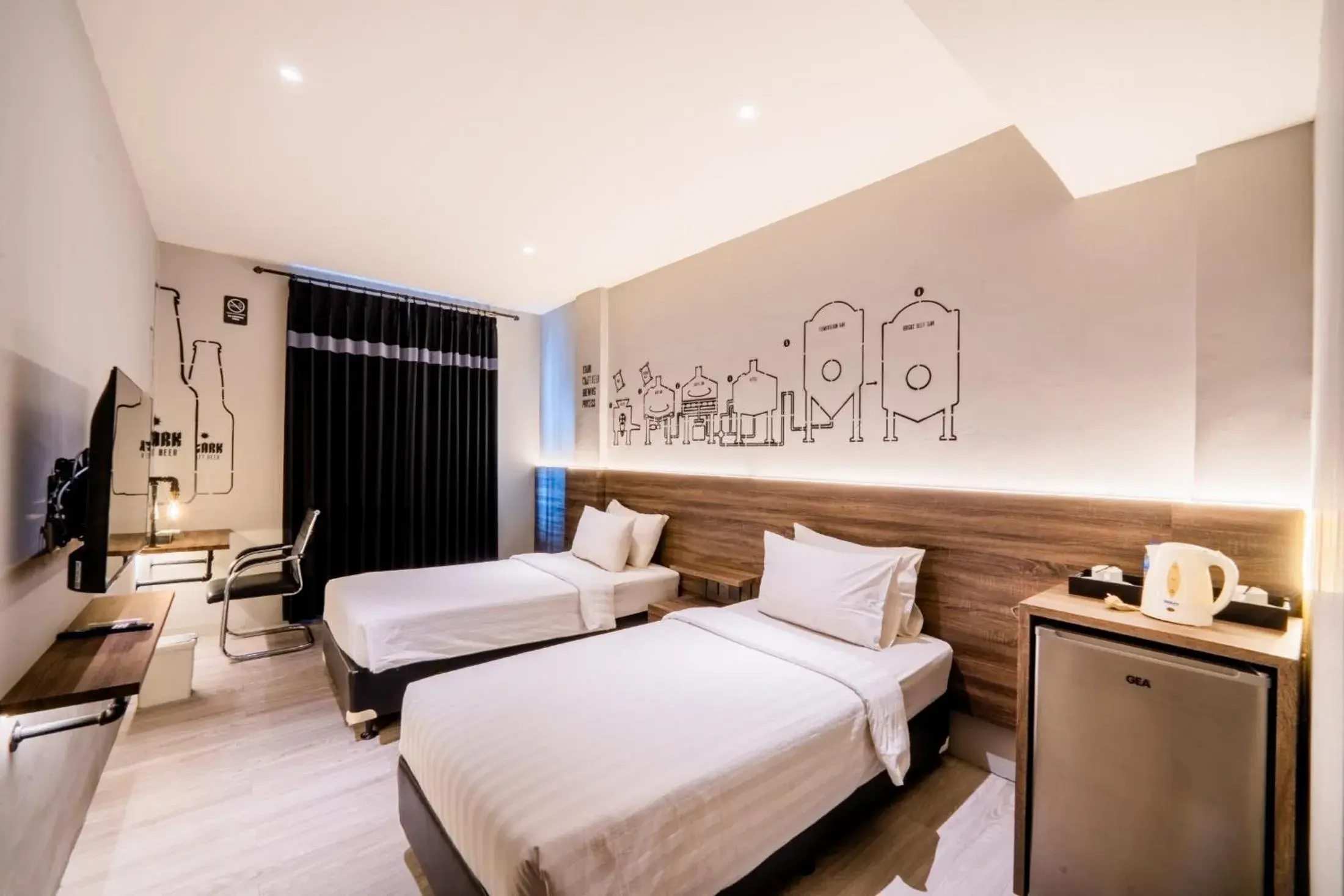 Bed in Stark Boutique Hotel and Spa Bed in Stark Boutique Hotel and Spa