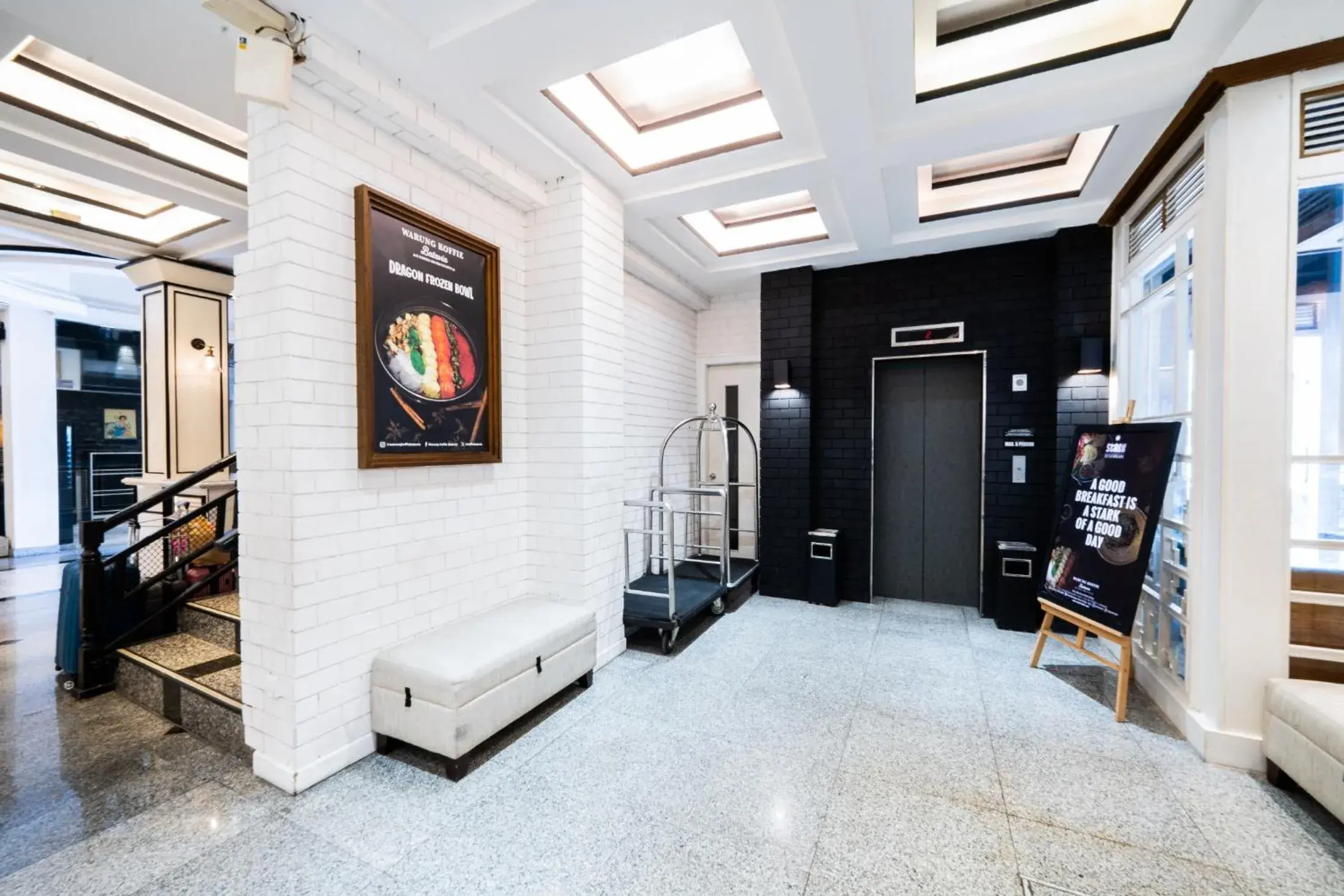 Lobby or reception in Stark Boutique Hotel and Spa Lobby or reception in Stark Boutique Hotel and Spa