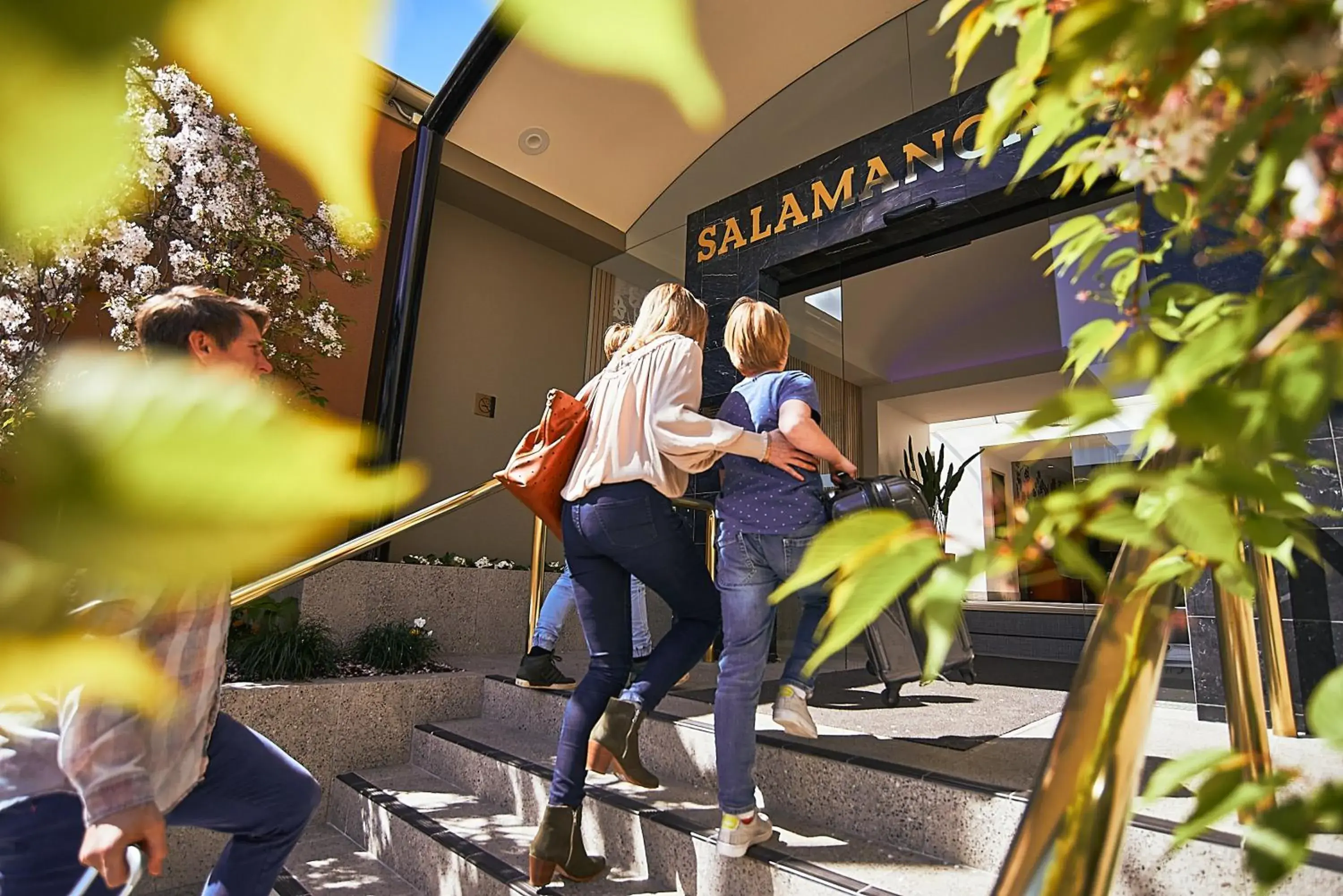 Facade/entrance in Salamanca Inn Facade/entrance in Salamanca Inn