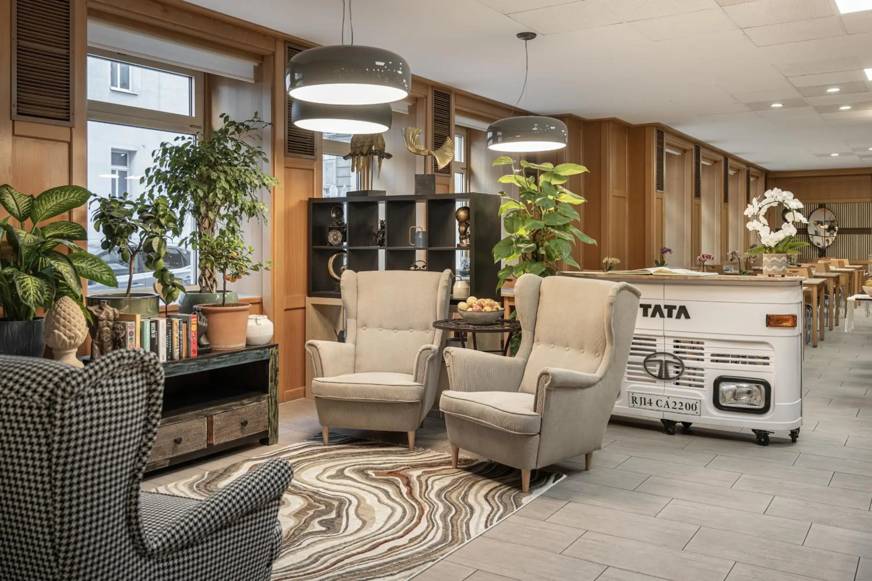 Lobby or reception in myNext - Hotel Rudy Lobby or reception in myNext - Hotel Rudy