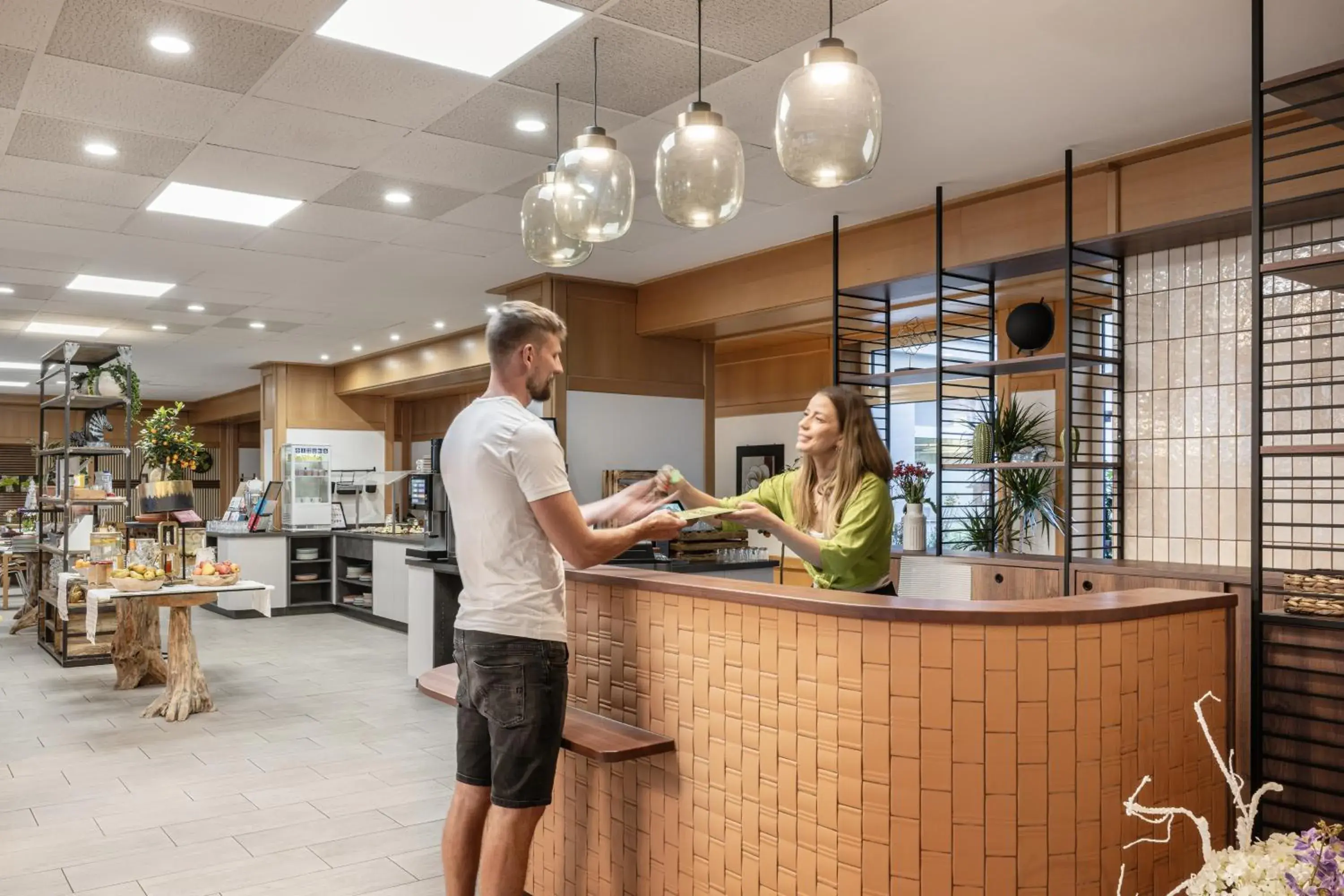 Lobby or reception in myNext - Hotel Rudy Lobby or reception in myNext - Hotel Rudy