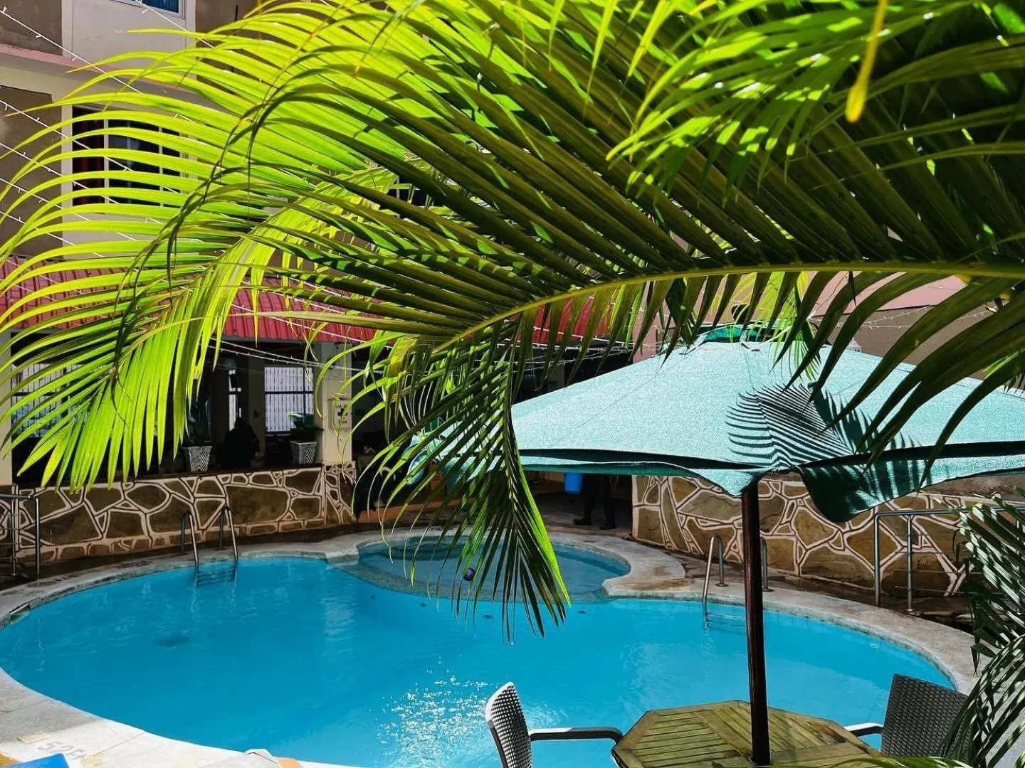 Swimming pool in Merry Villa Hotel & Apartments