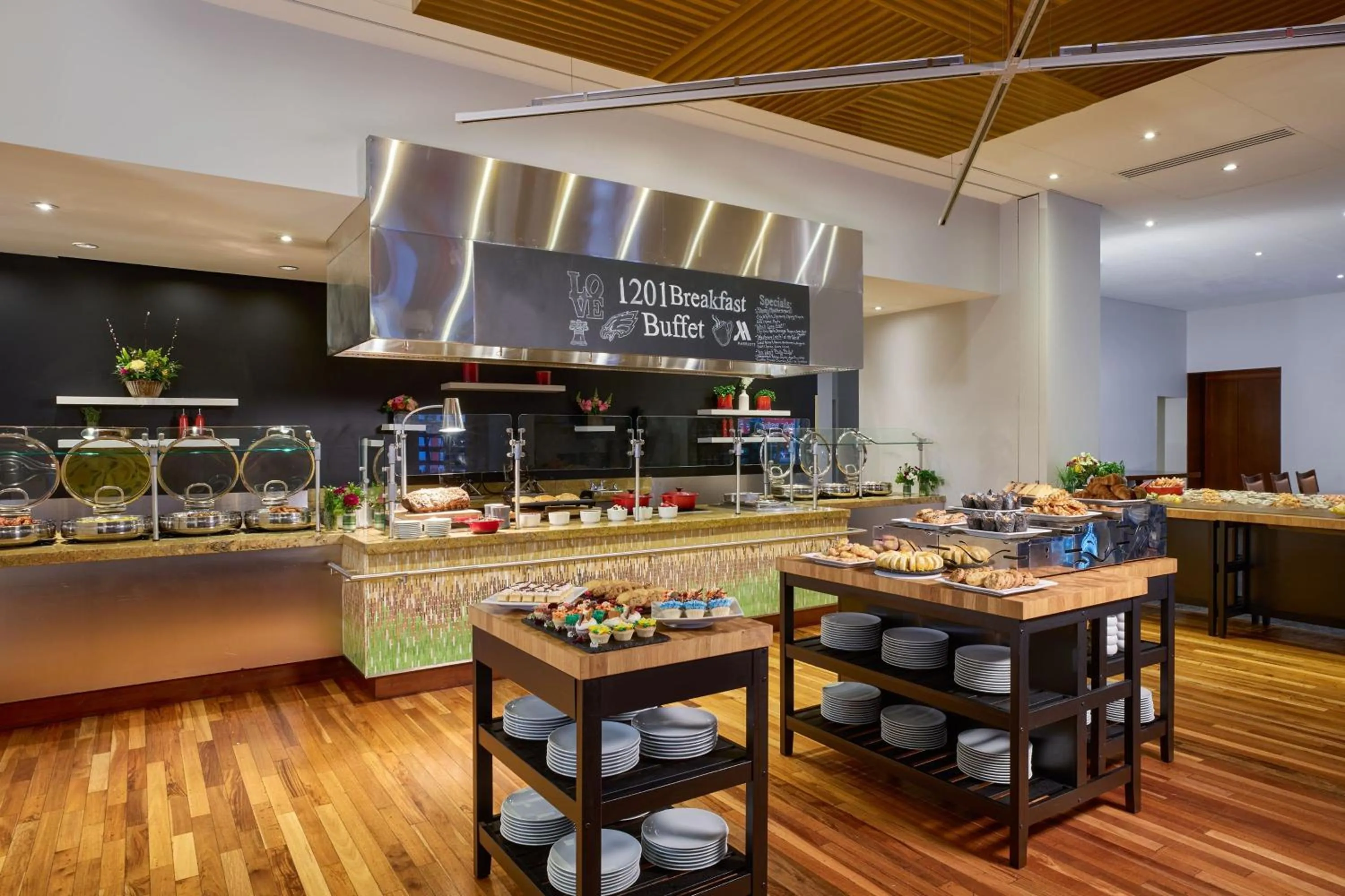 Breakfast in Philadelphia Marriott Downtown