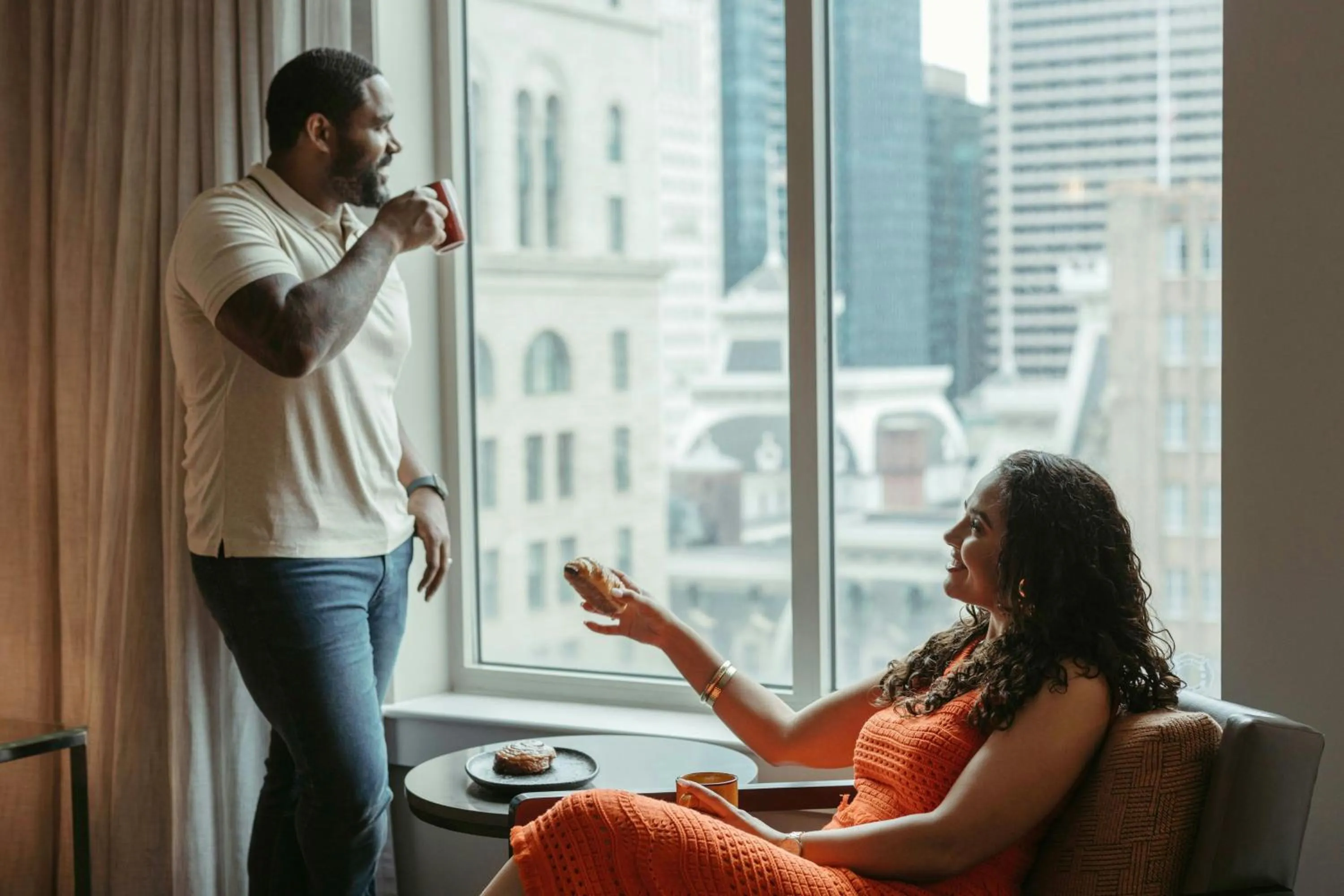 Photo of the whole room in Philadelphia Marriott Downtown