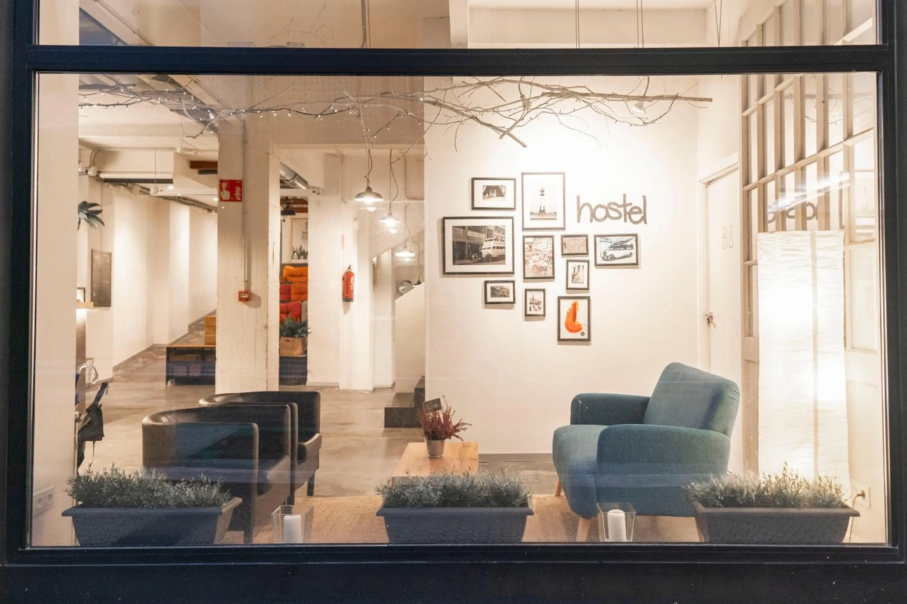 Living room in Koba Hostel