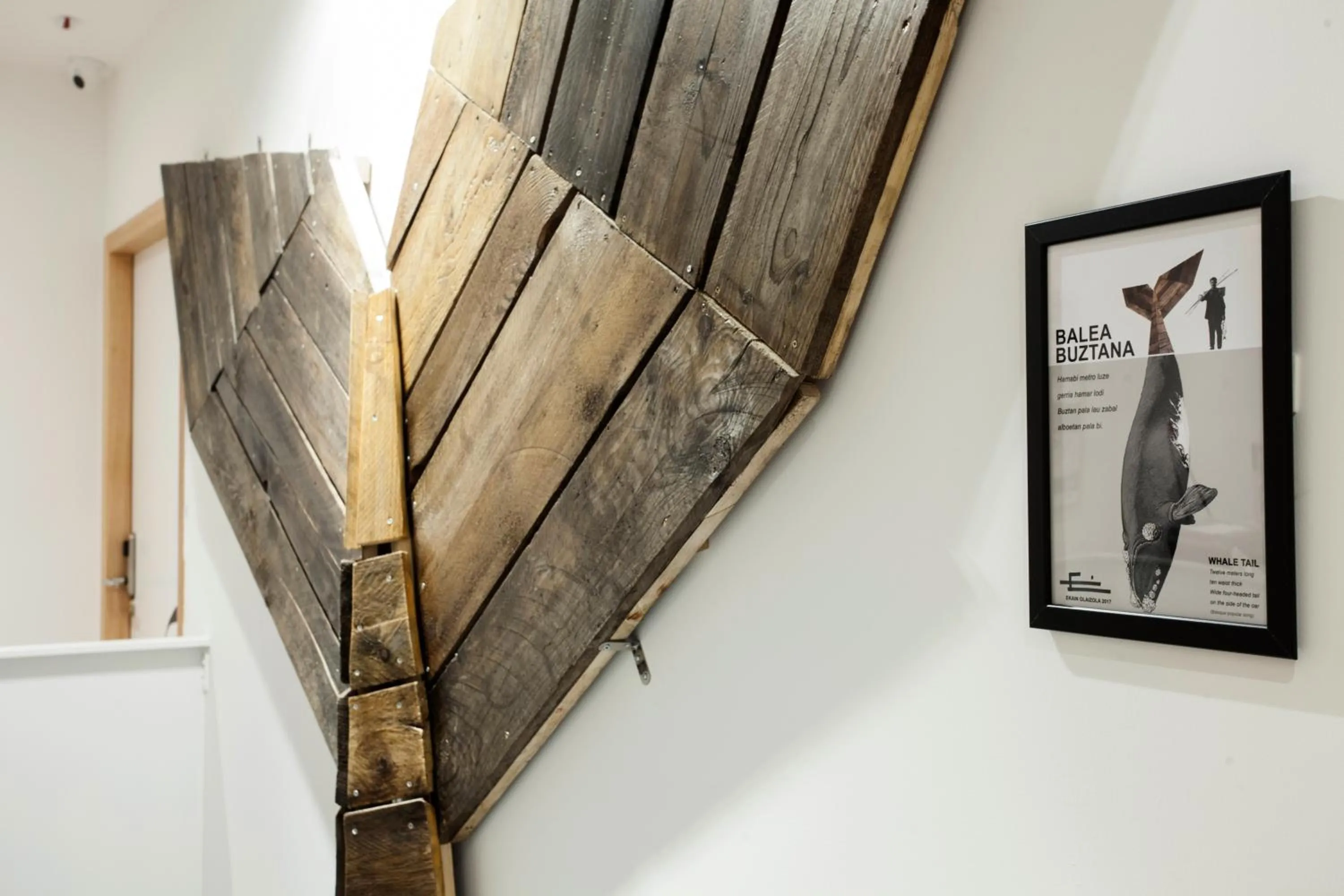 Decorative detail in Koba Hostel