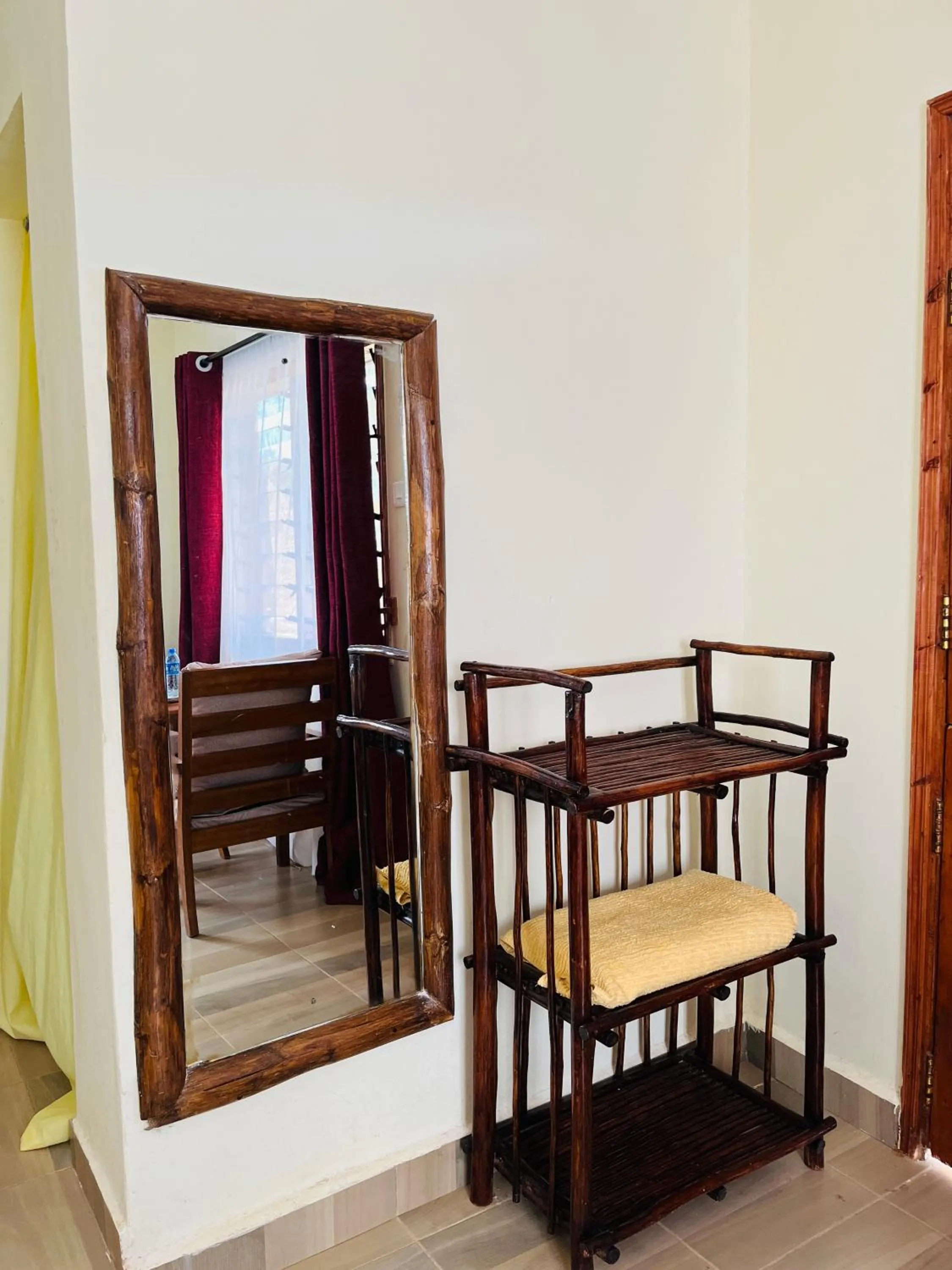 Bed in Lake Jipe Eco Lodge