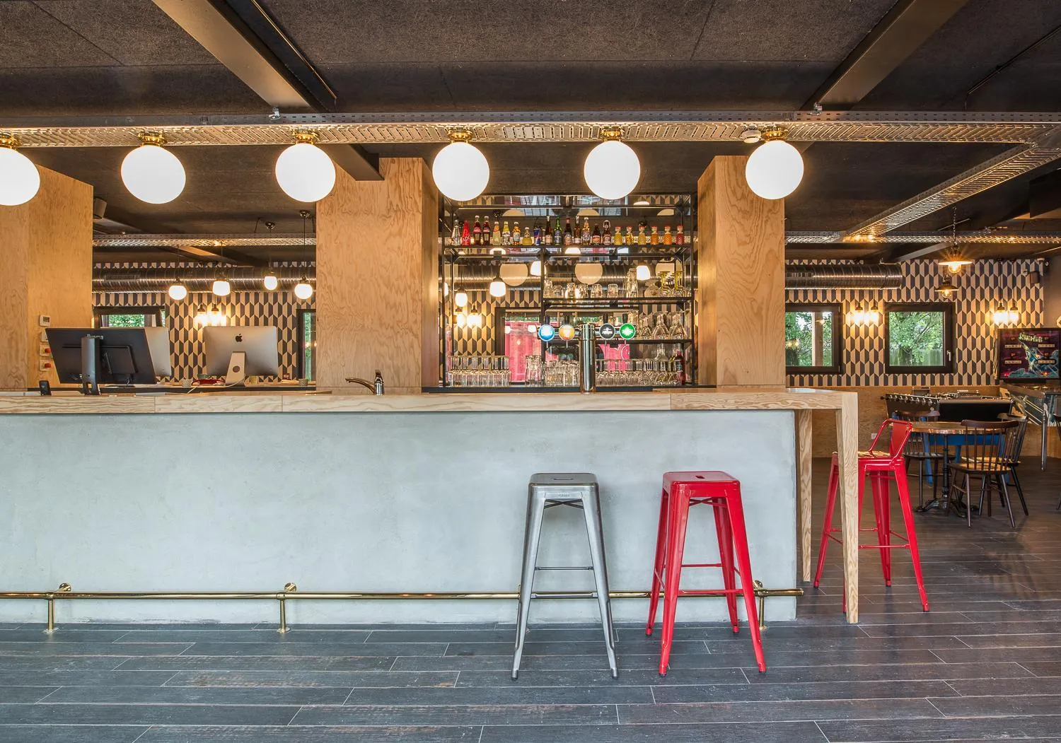 Lobby or reception in Eklo Hotels Lille