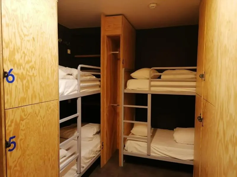 Bed in Eklo Hotels Lille