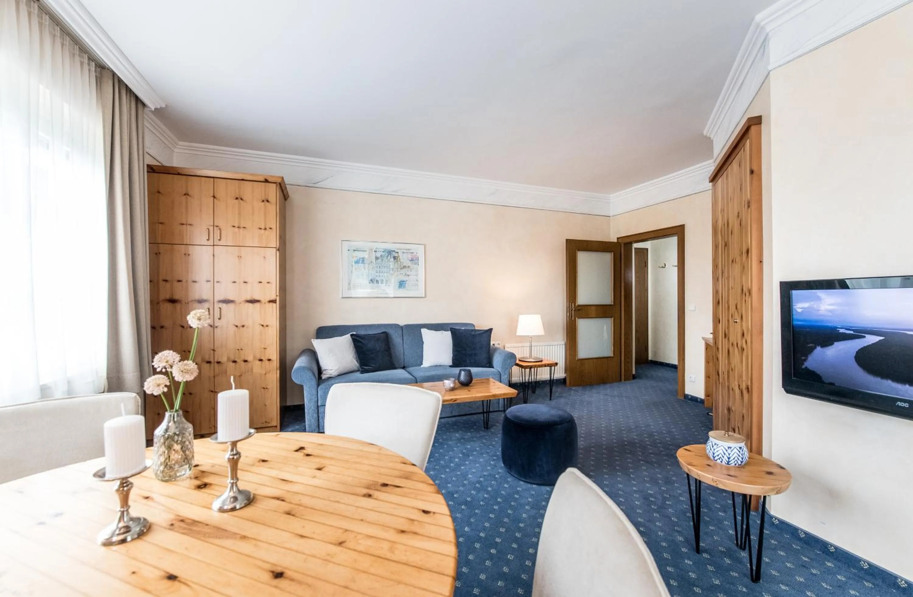 Living room in Die WUNDER s Ferienpension