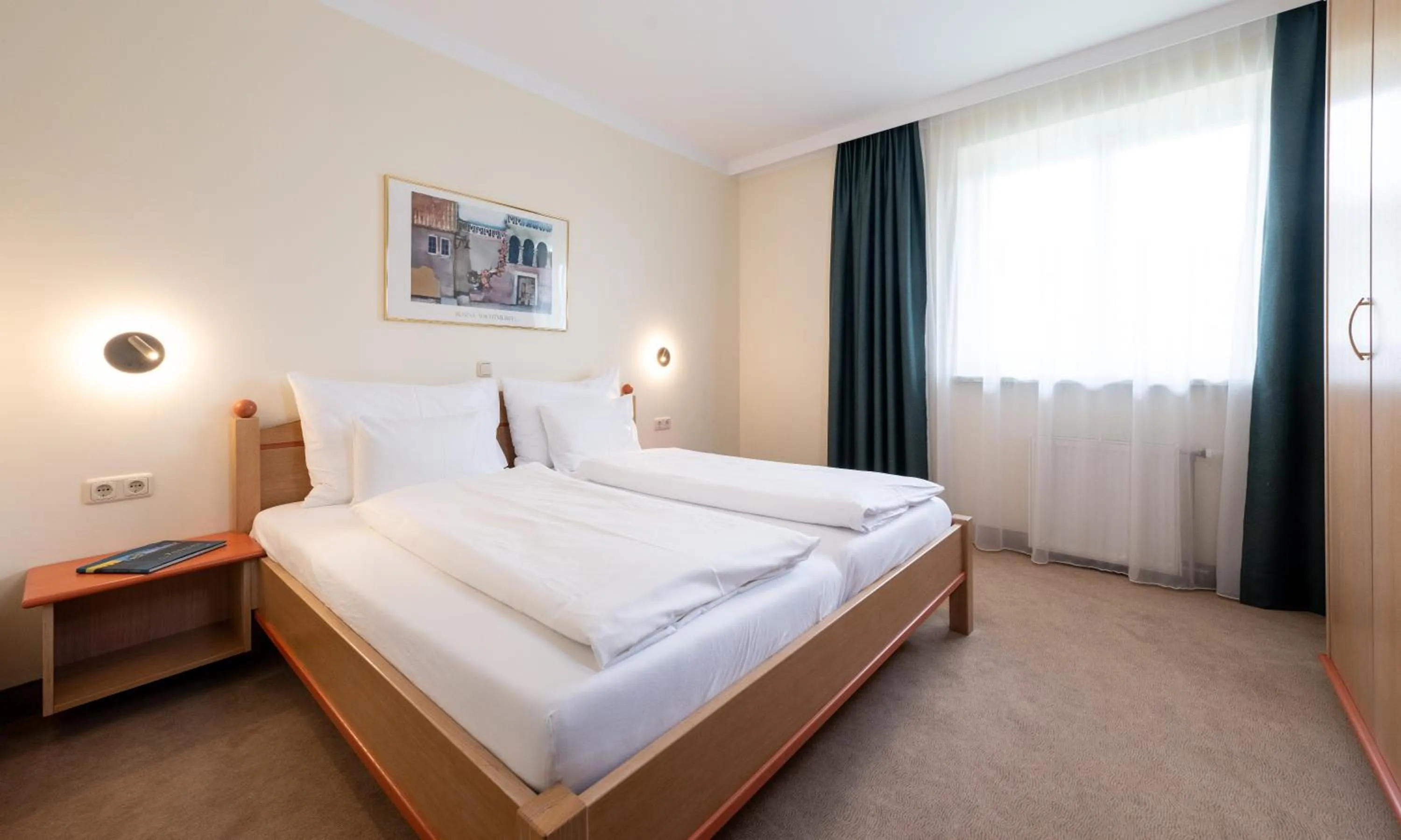 Photo of the whole room, Bed in Die WUNDER s Ferienpension