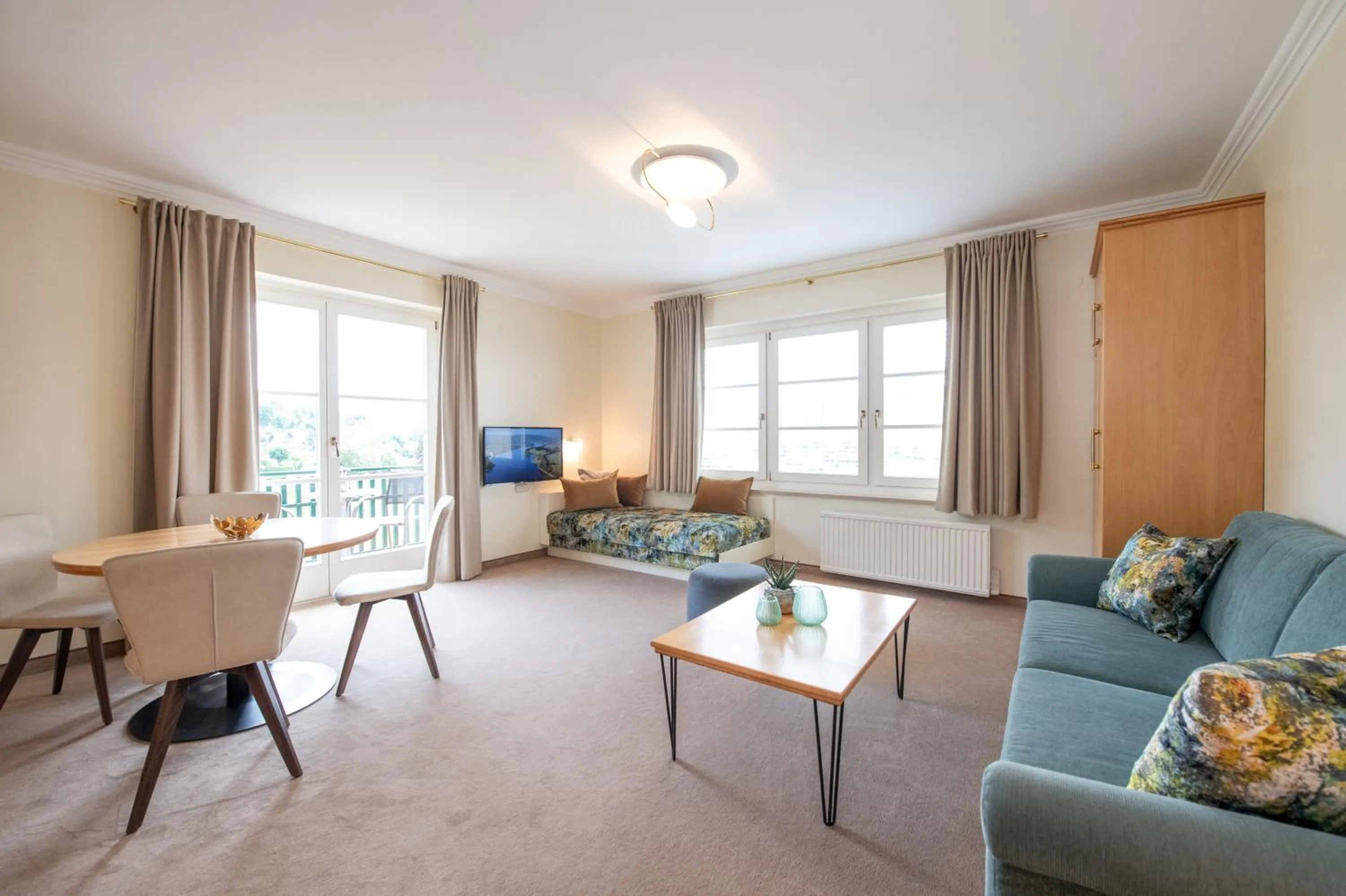 Living room in Die WUNDER s Ferienpension