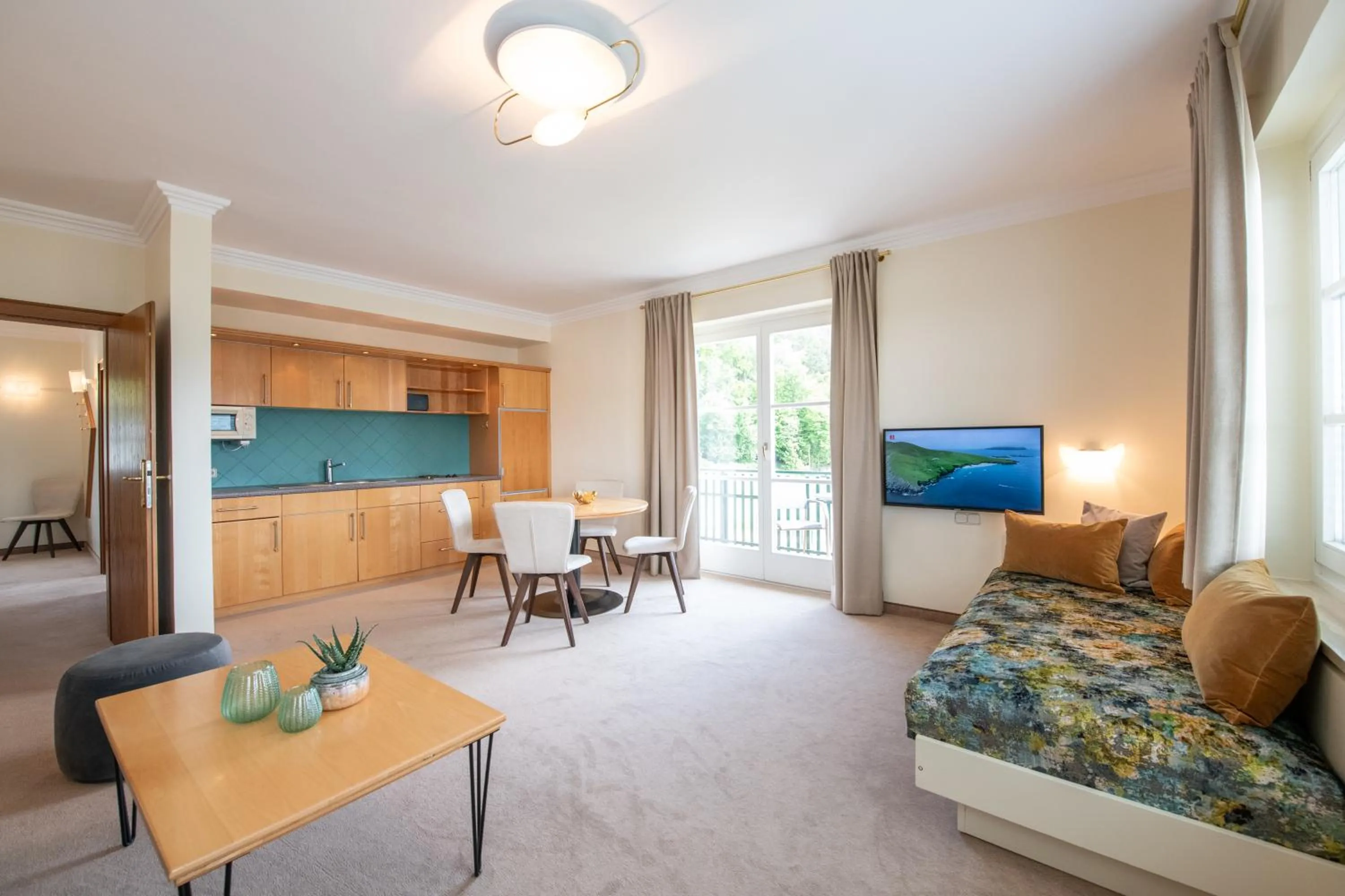 Kitchen or kitchenette in Die WUNDER s Ferienpension