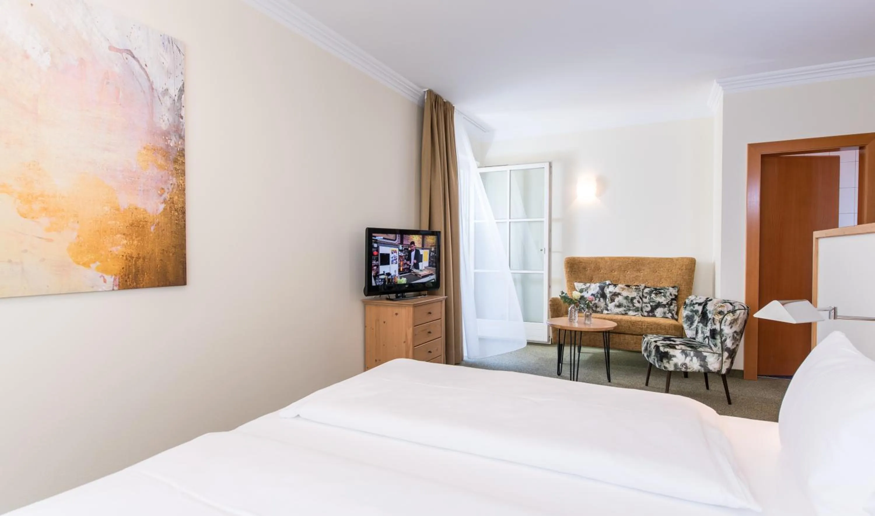 Photo of the whole room, Bed in Die WUNDER s Ferienpension