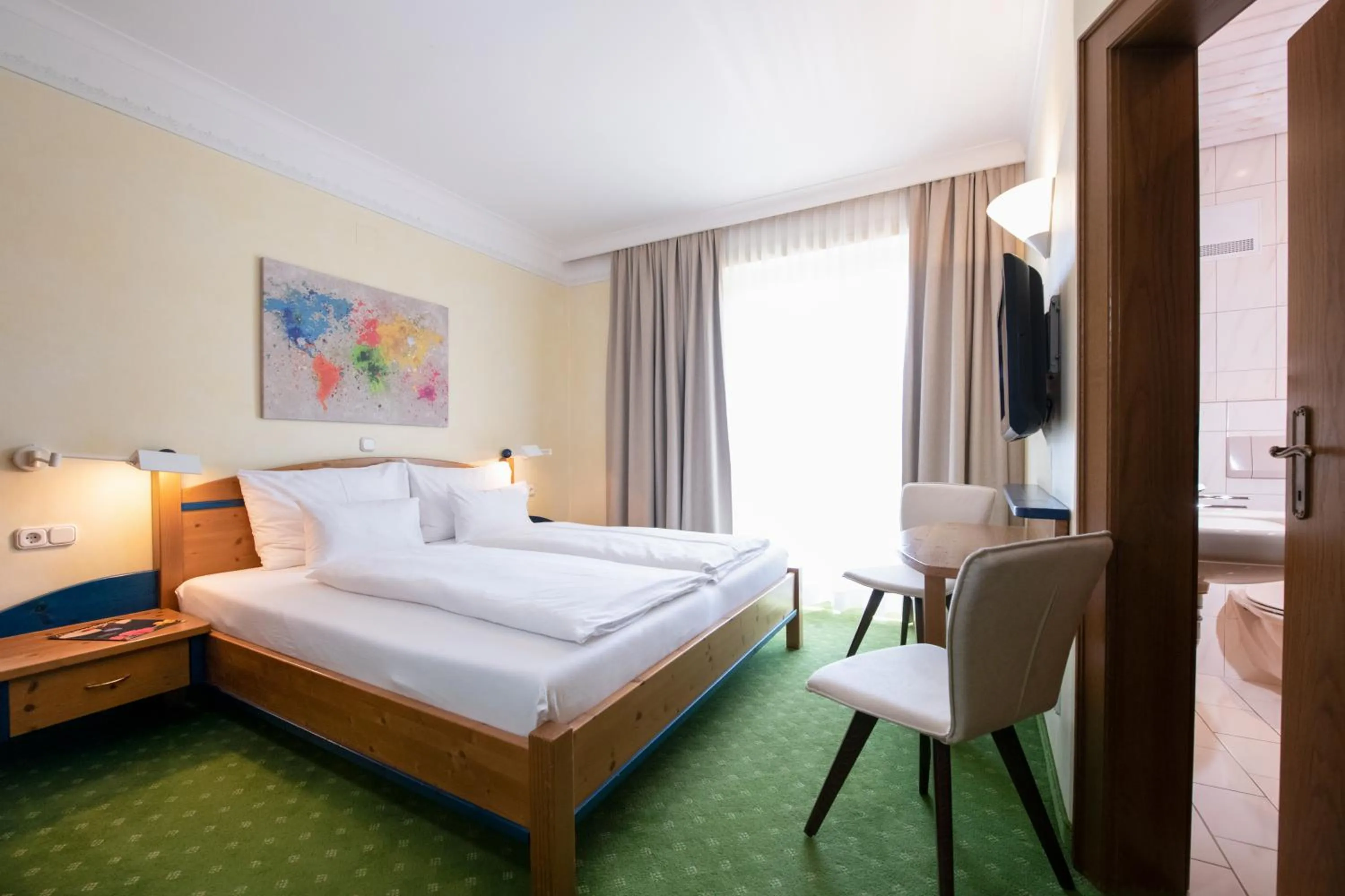 Balcony/Terrace, Bed in Die WUNDER s Ferienpension