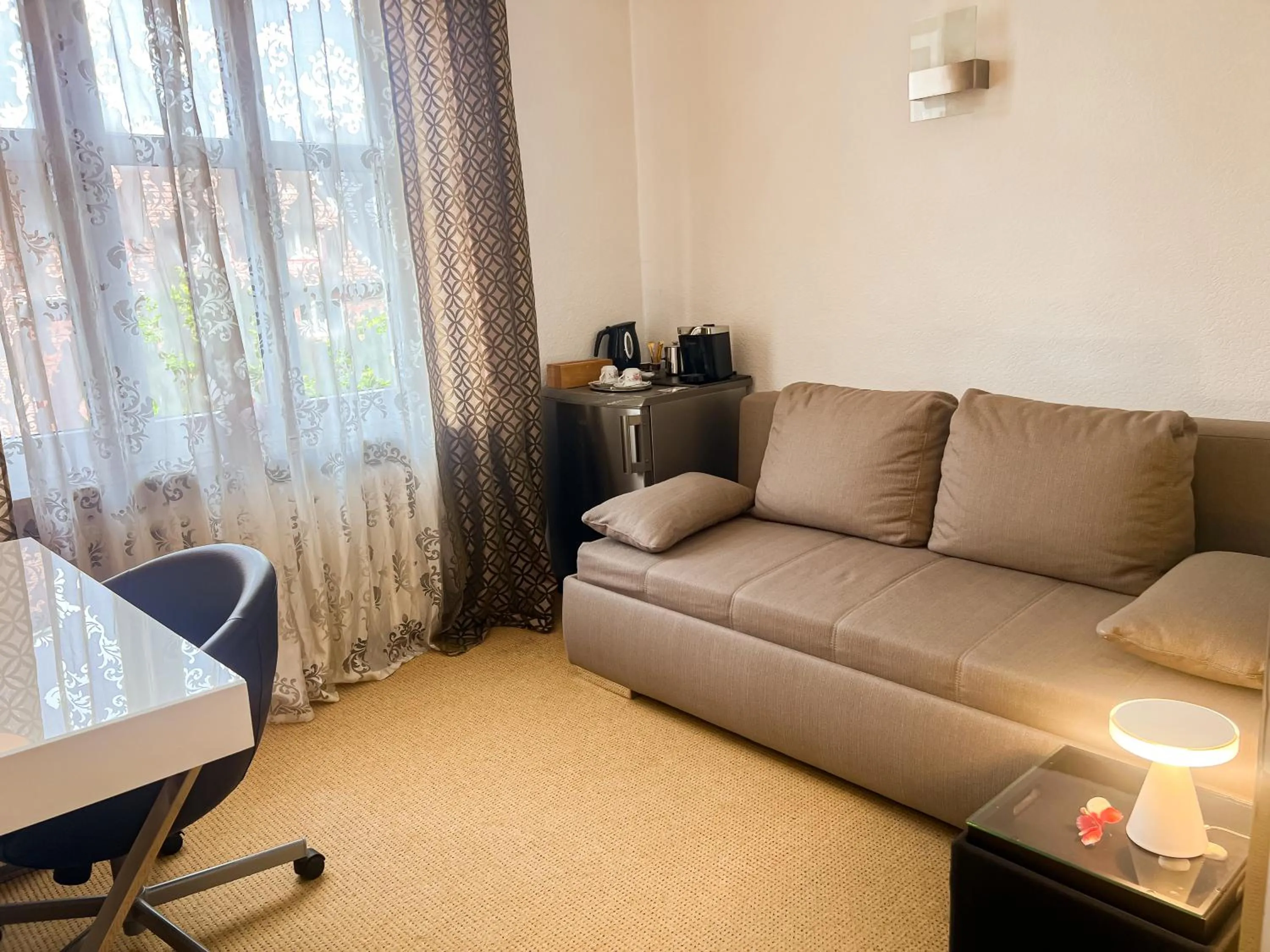 Coffee/tea facilities in Hotel Service Apartments am Prinzenplatz - Superior