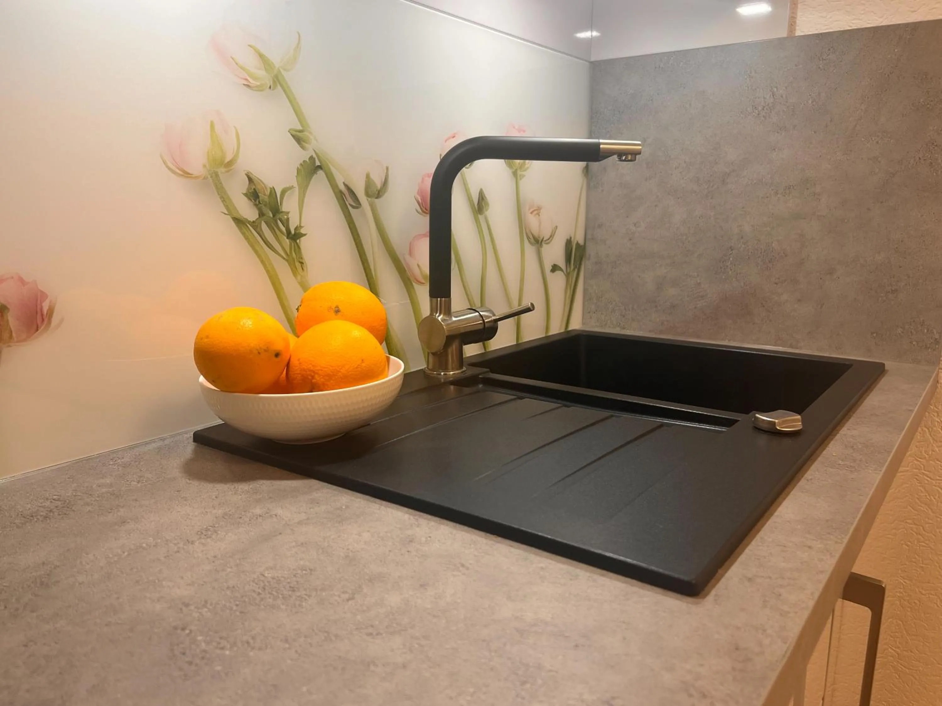 Kitchen or kitchenette in Hotel Service Apartments am Prinzenplatz - Superior