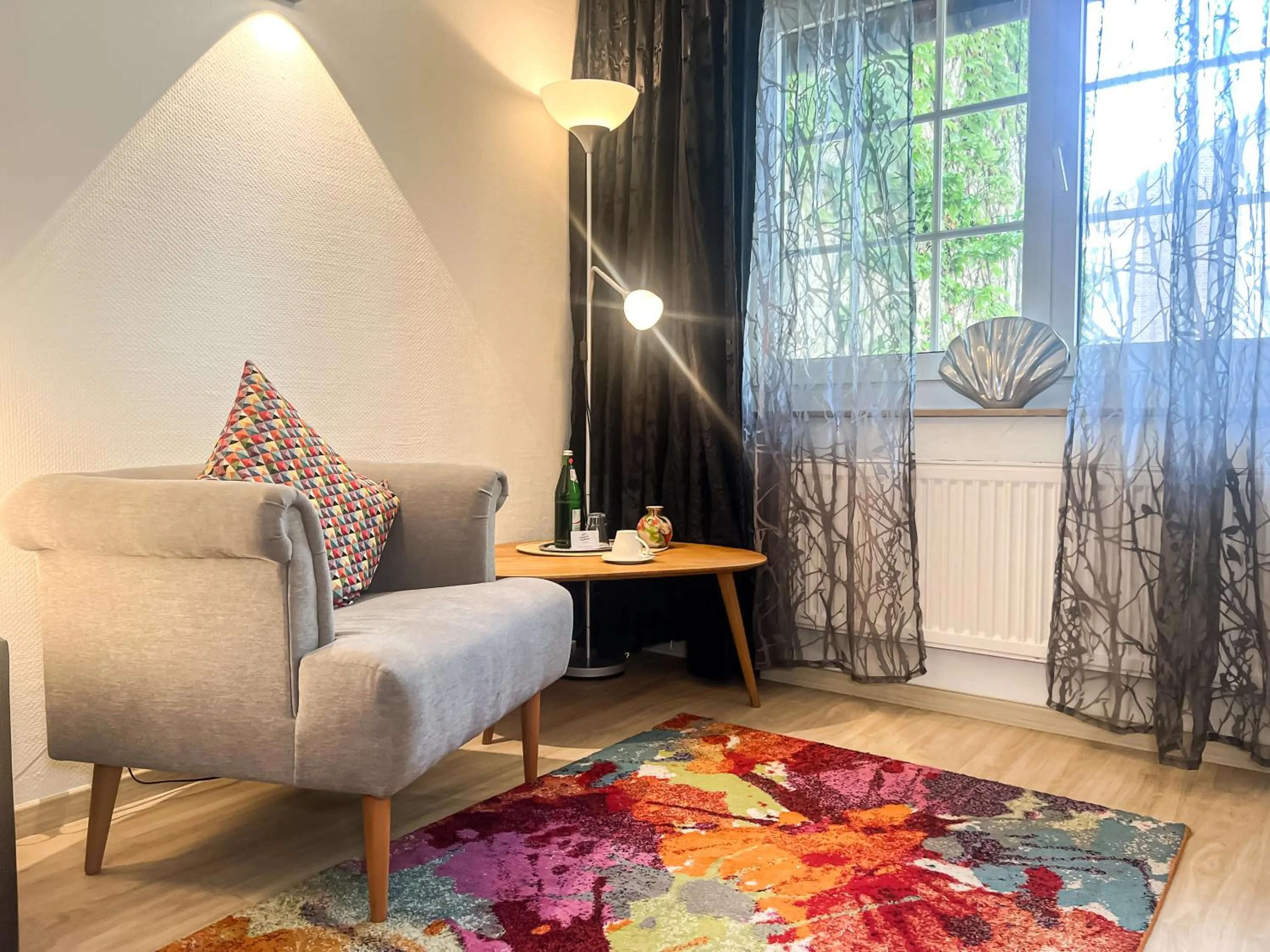 Seating area in Hotel Service Apartments am Prinzenplatz - Superior