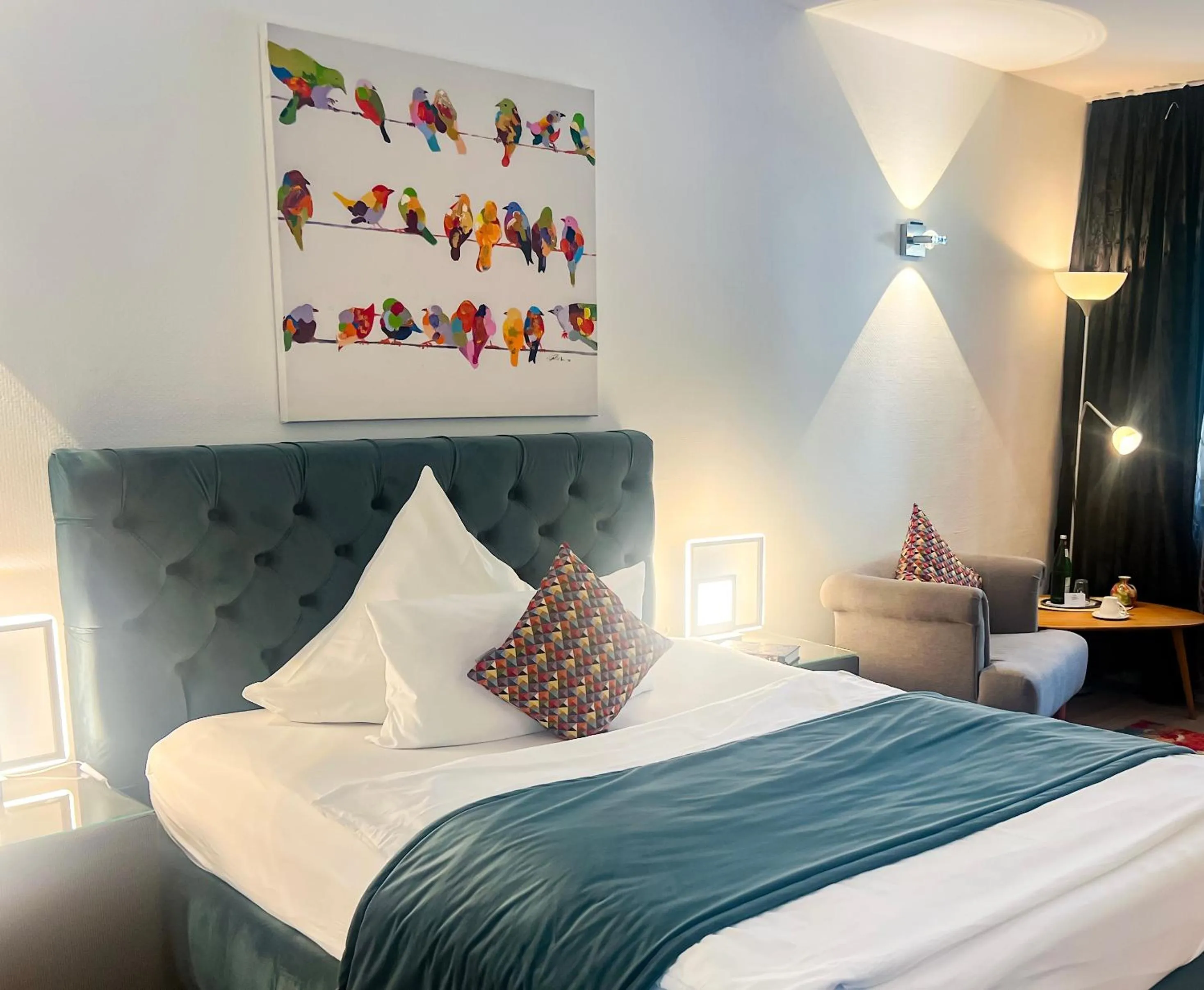 Bed in Hotel Service Apartments am Prinzenplatz - Superior