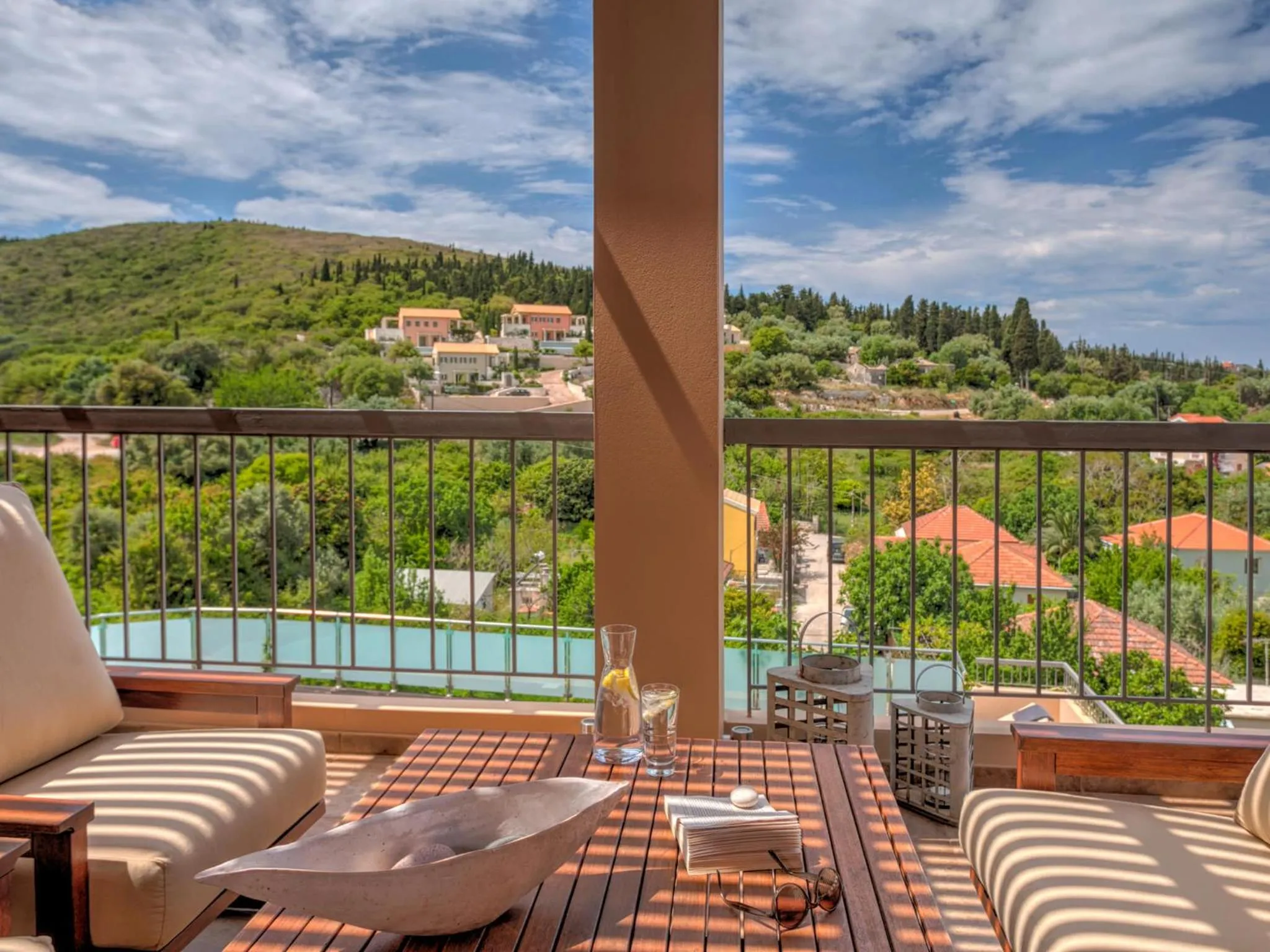 Balcony/Terrace in Fiscardo Bay Hotel