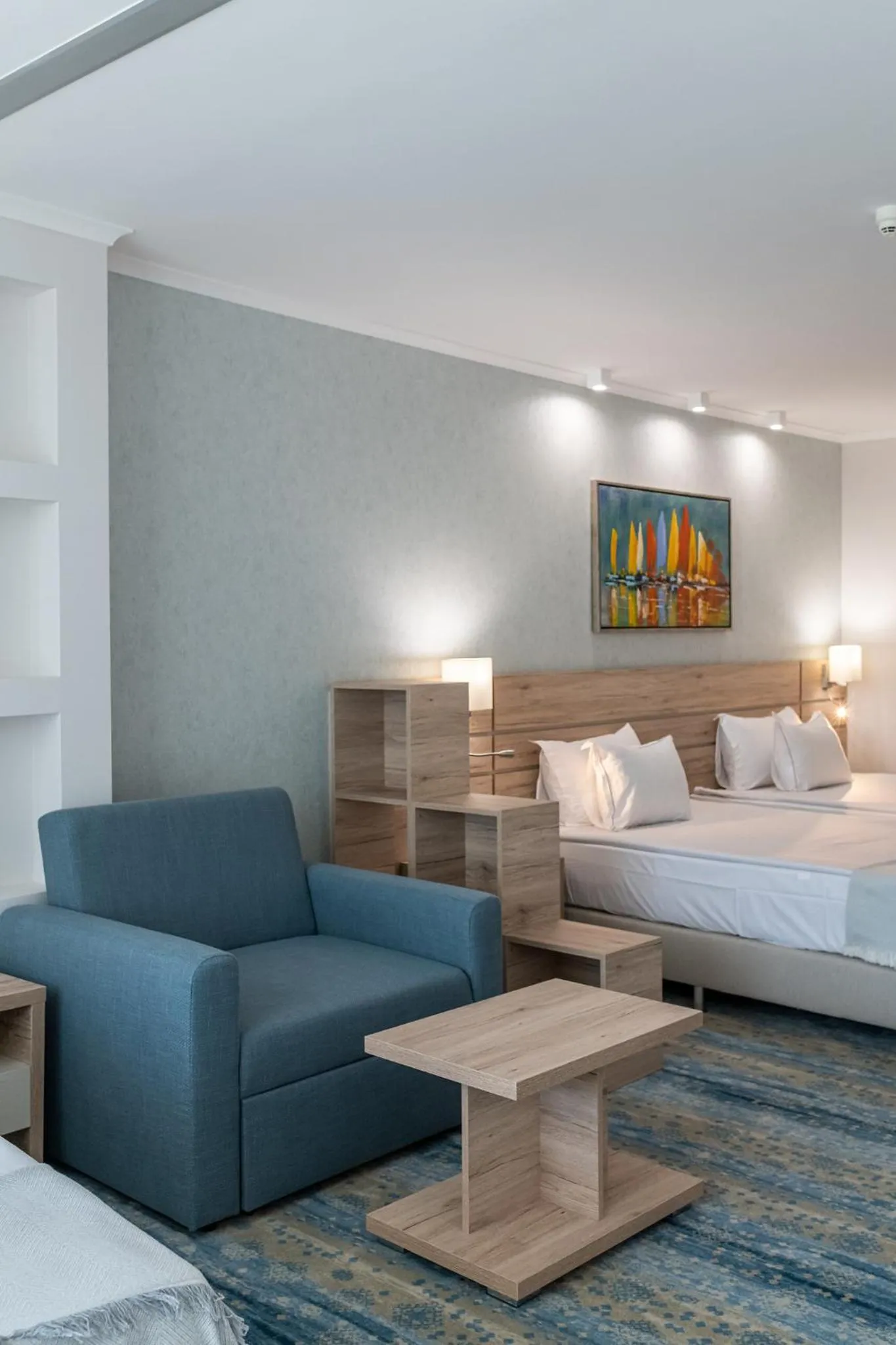 Bed in Hotel Neptun Beach