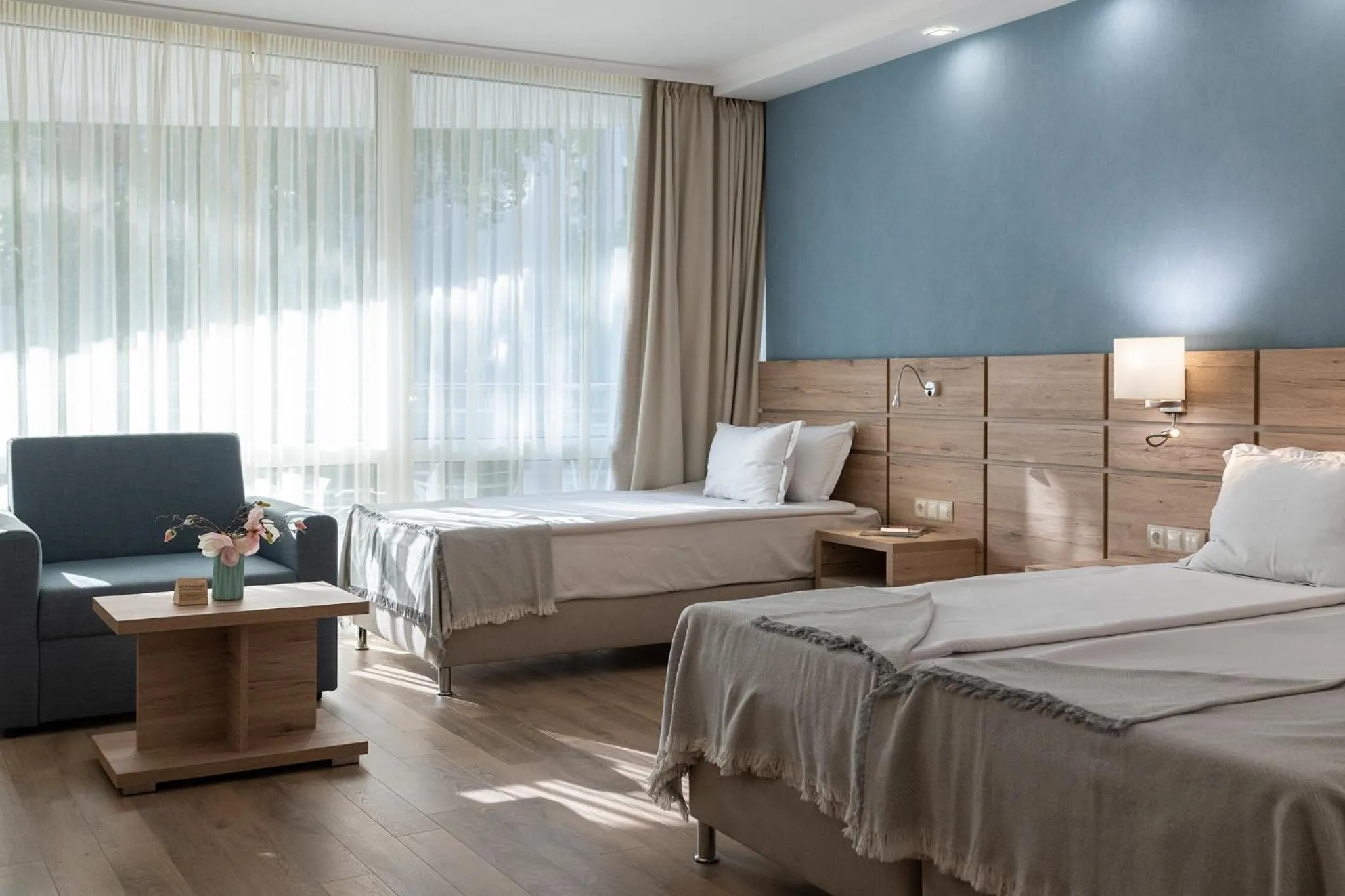 Bed in Hotel Neptun Beach