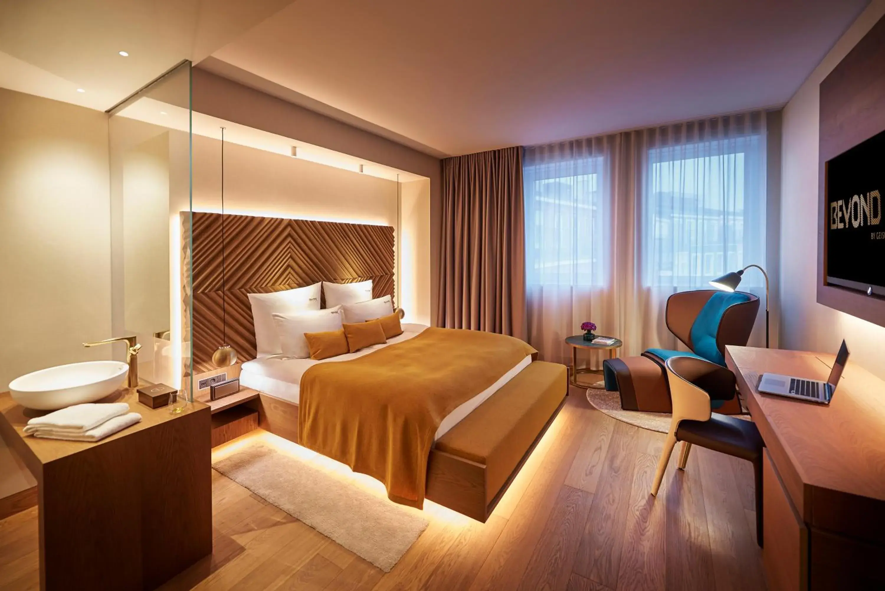 Bedroom, Bed in BEYOND by Geisel Bedroom, Bed in BEYOND by Geisel